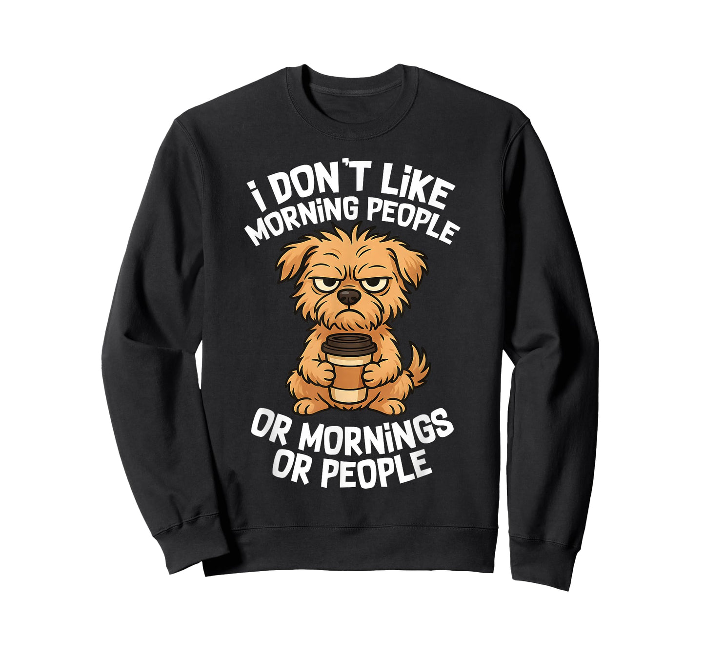 Funny Quote Coffee Sleepy Cute Dog Puppy Lover Gift Women T-Shirt
