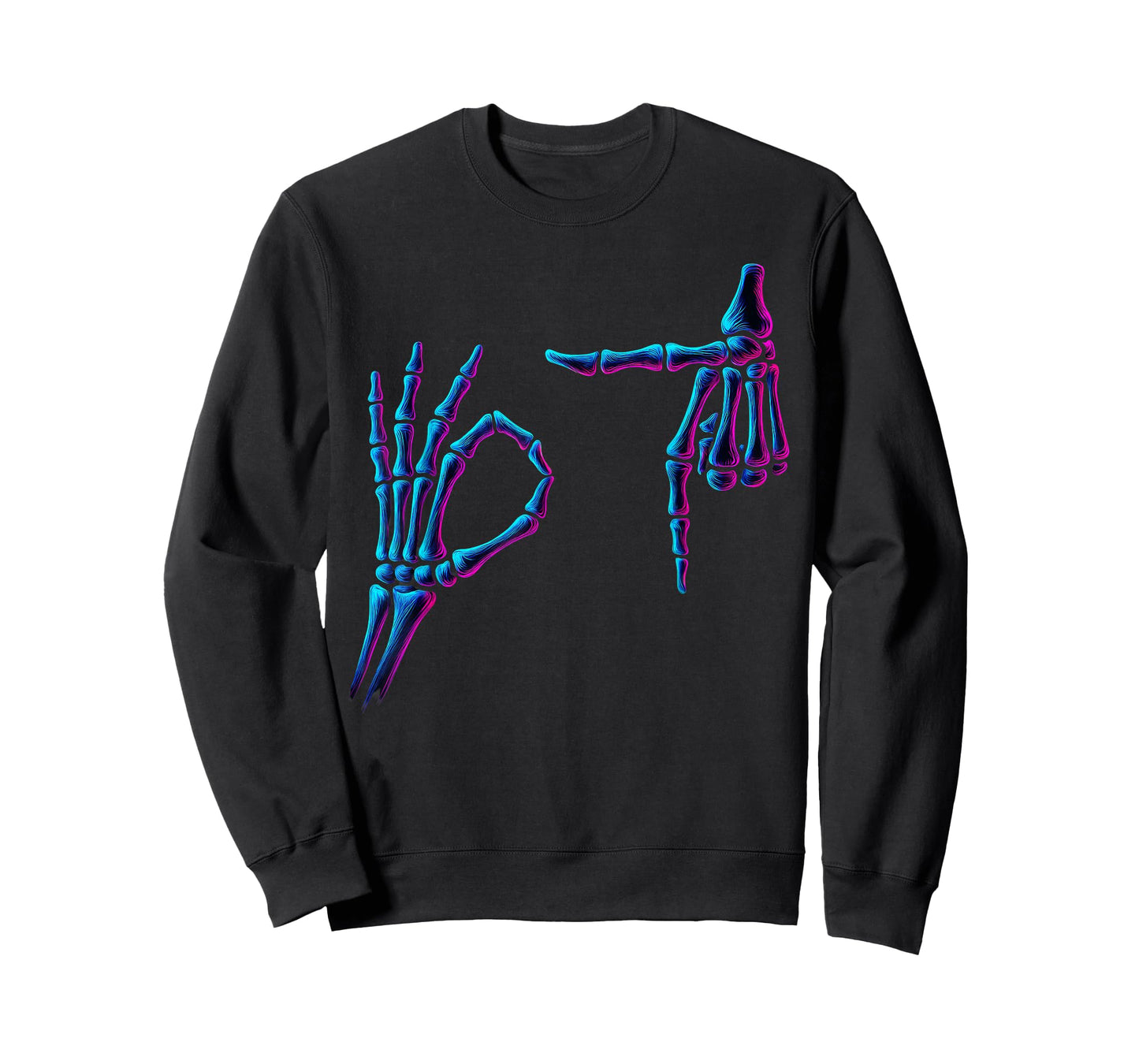 67 Meme Skeleton Hand 6 7 Halloween Six Seven Funny Humor T-Shirt