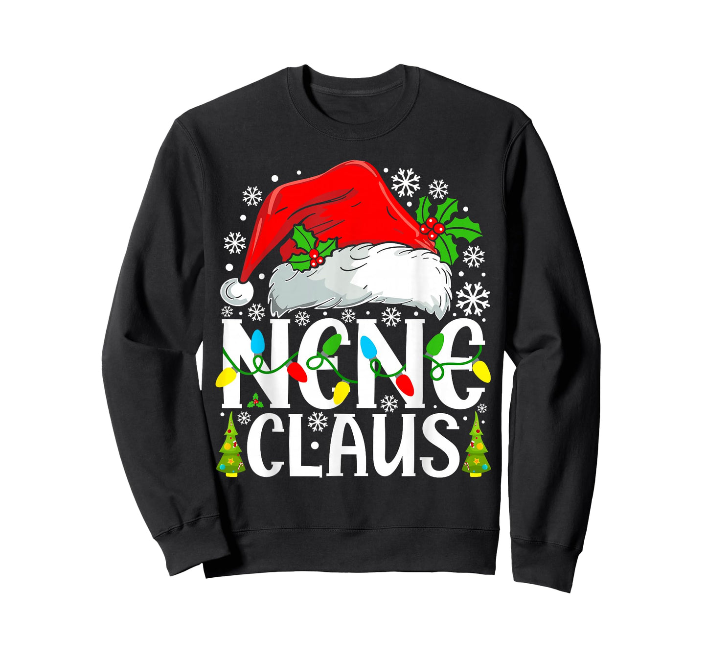 Nene Claus Funny Christmas Family Matching T-Shirt