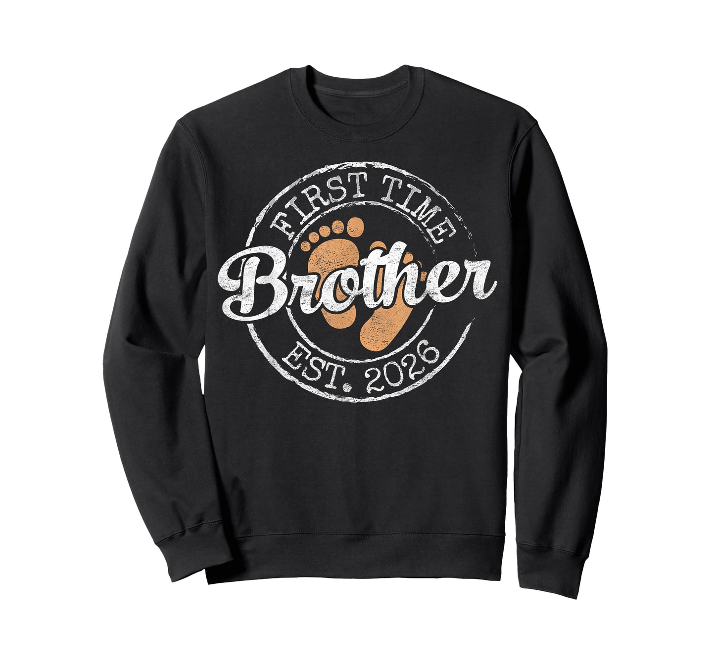 First Time Brother Est 2026 Stamp Soon Promoted to Bro T-Shirt