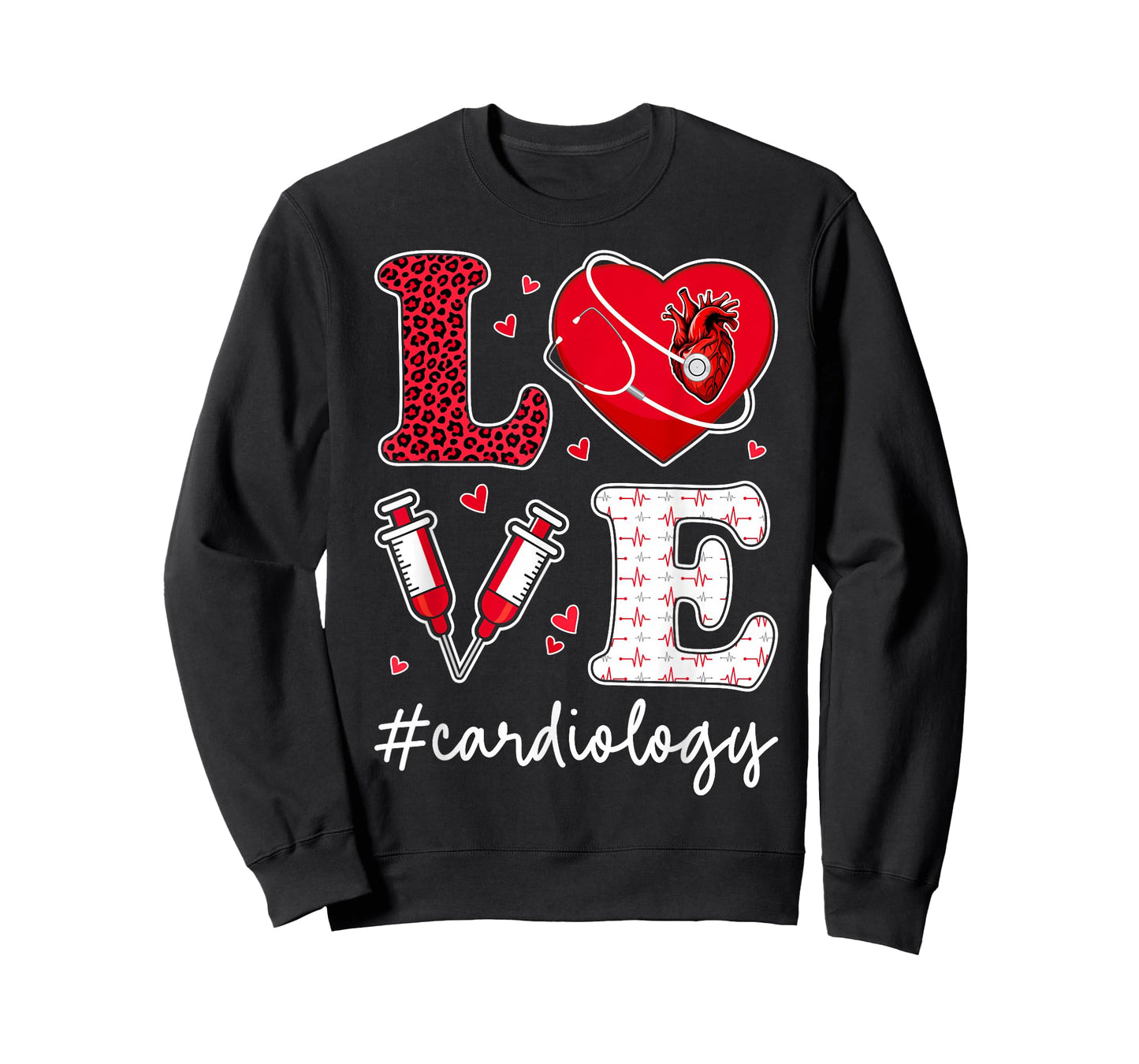 Love Cardiology - Valentine’s Day Cardiologist Couple T-Shirt