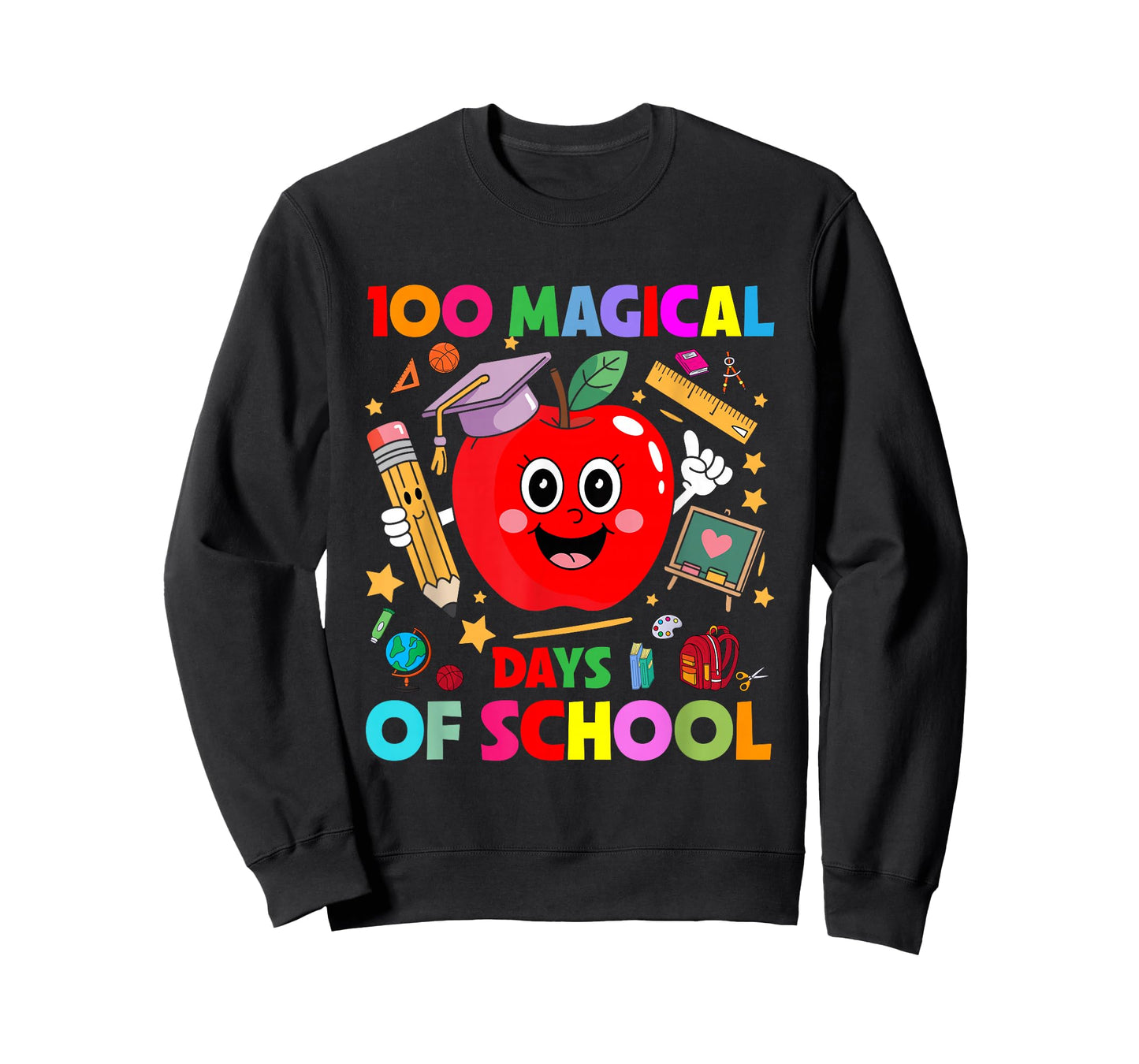 100th Day of School 100 Magical Days Kids Teacher Student T-Shirt