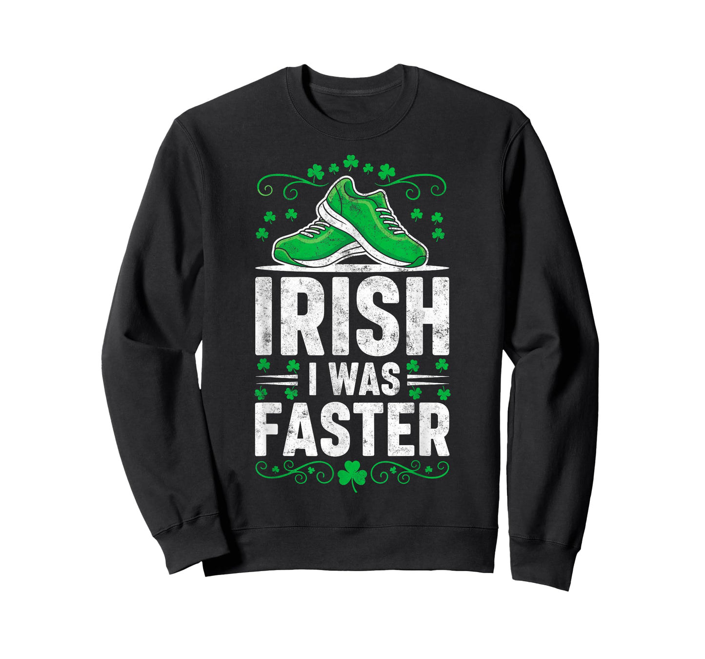 St.Patrick’s Day Irish I was Faster Runner Running Leprecaun T-Shirt