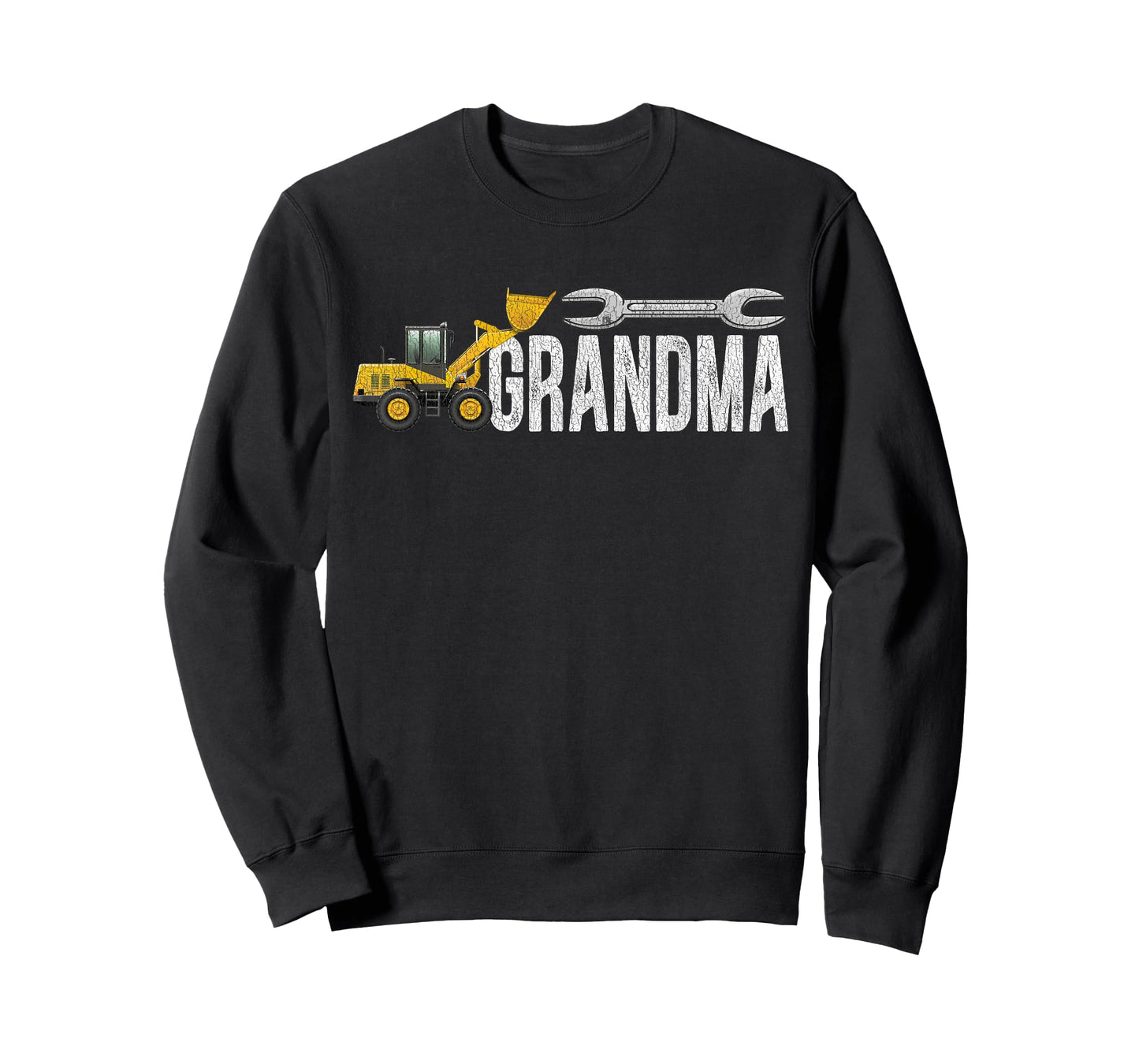 Funny Grandma Construction Birthday Party Matching Family T-Shirt