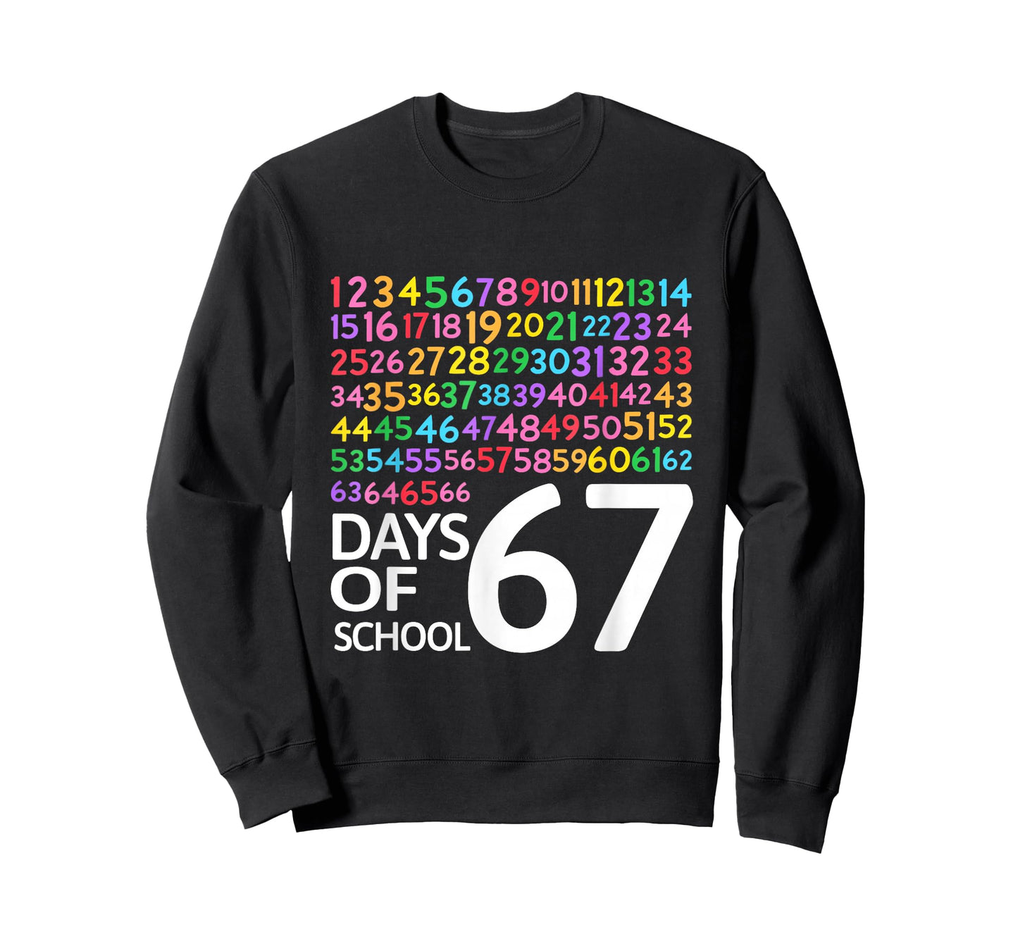 67th Meme Funny 100th Day of School for Teachers Students 67 T-Shirt