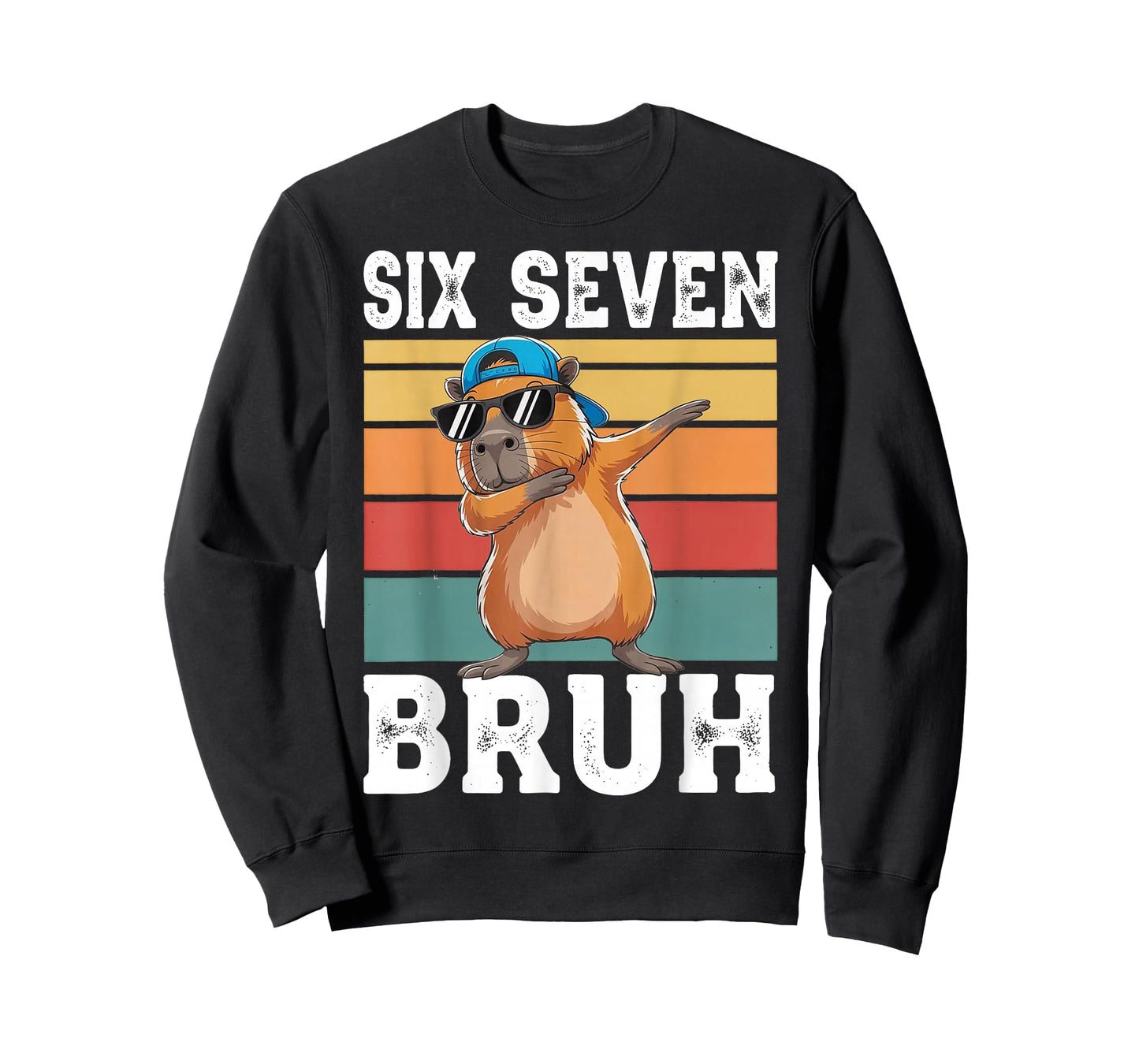 67 Meme Capybara Funny Six Seven Dabbing Capybara T-Shirt