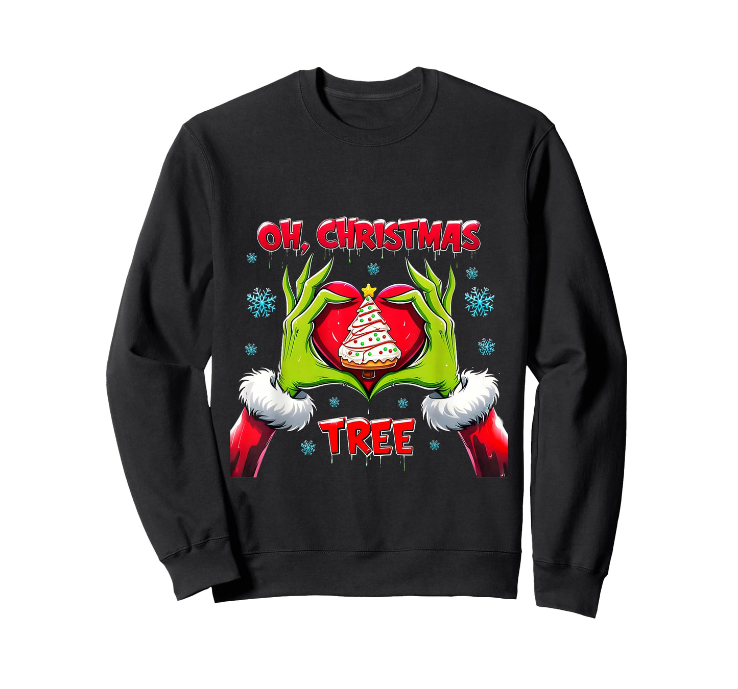 Oh Christmas Tree Debbie Cake Lovers Funny Holiday T-Shirt