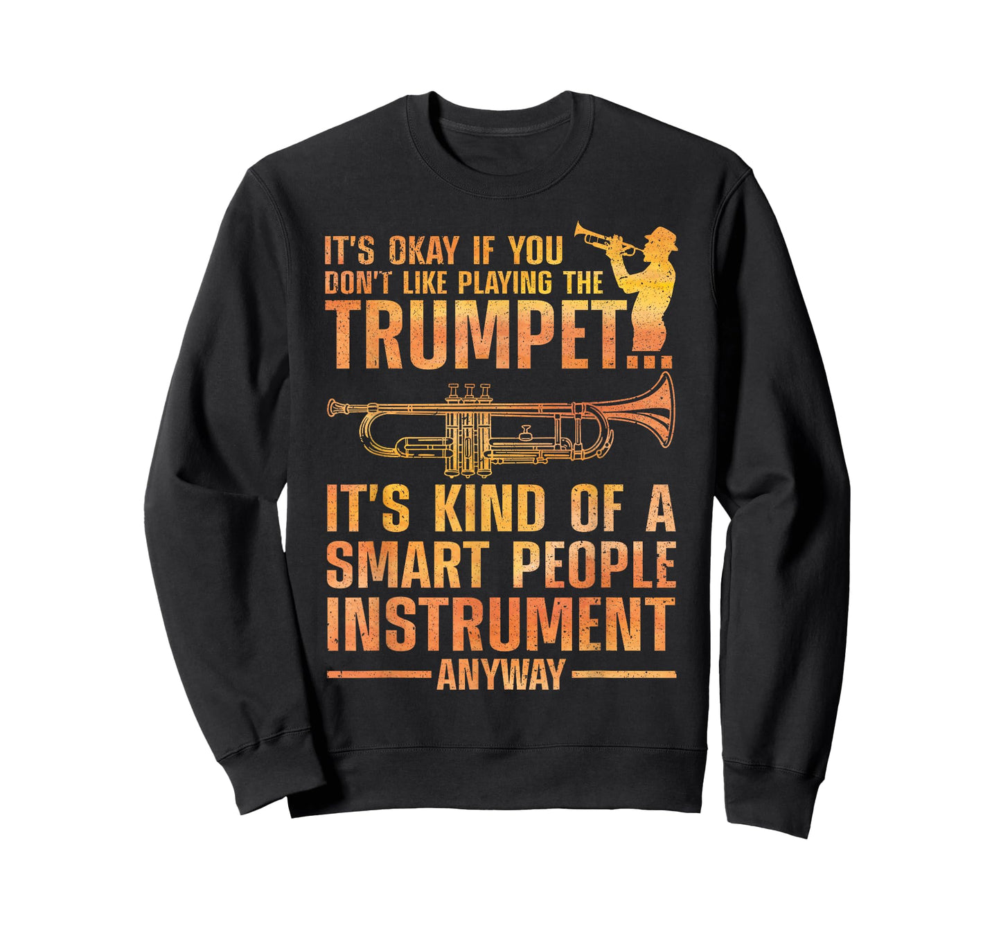 Cool Trumpet Art for Men Women Kid Trumpetist Trumpet Player T-Shirt