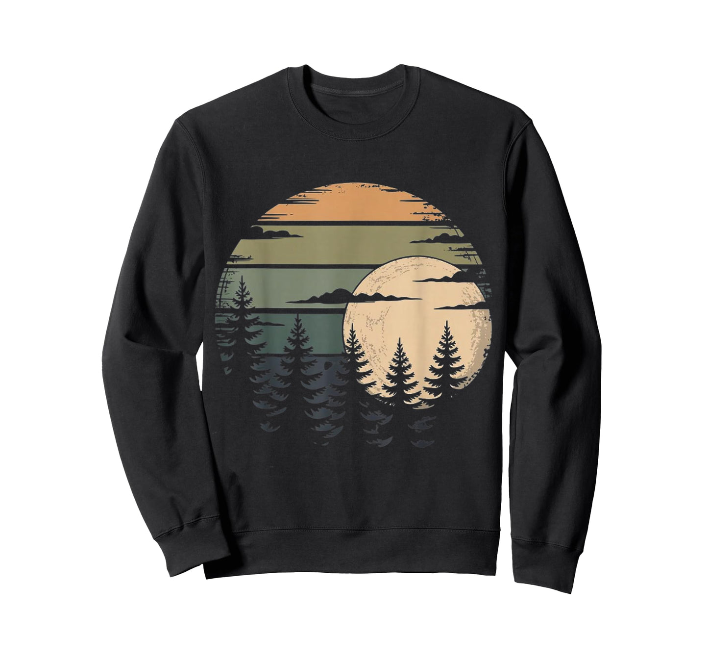 Trees Wildlife Nature Vintage Forest T-Shirt
