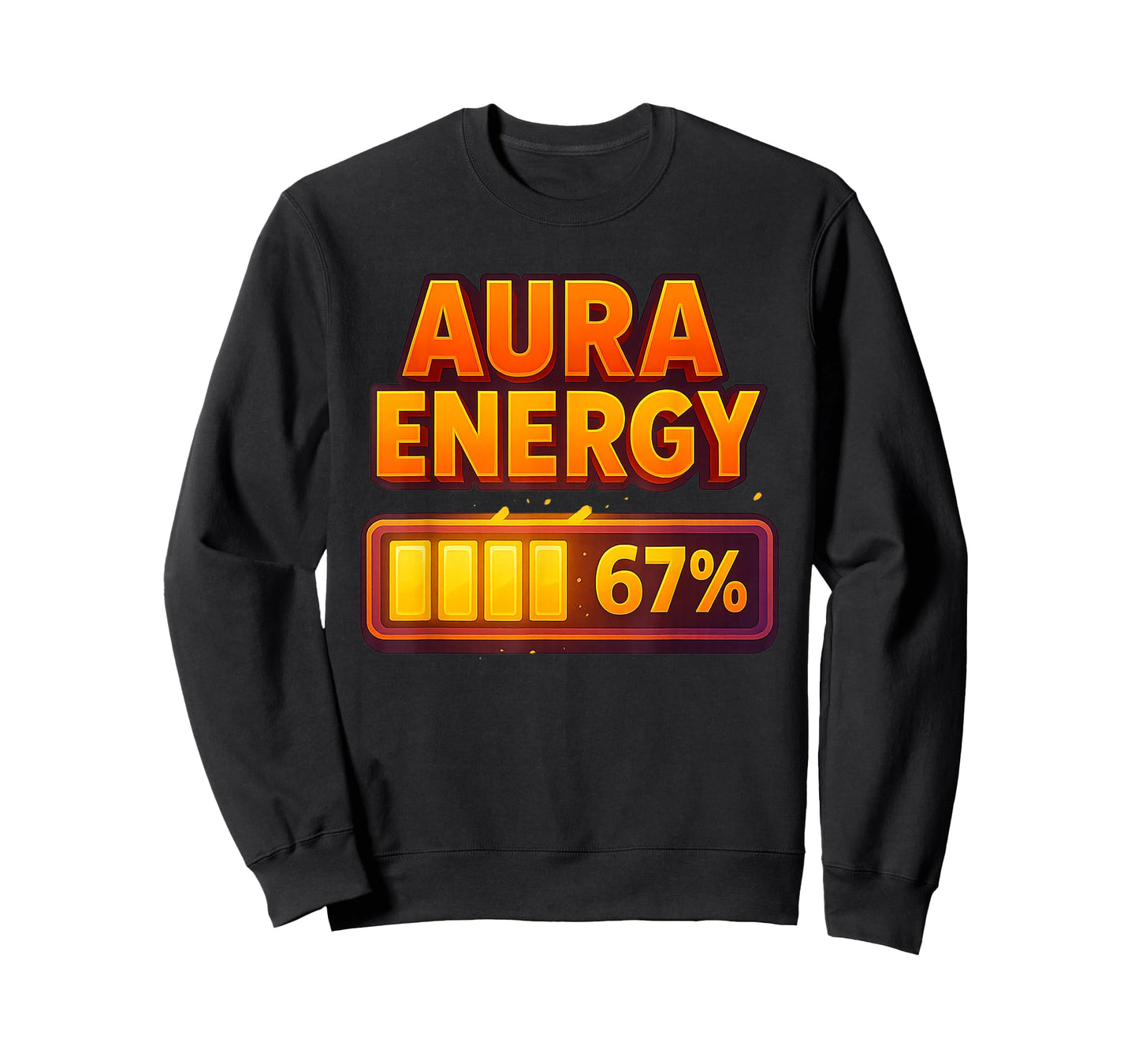 Aura Energy at 67 Meme Funny Six Seven Gen Alpha Slang T-Shirt