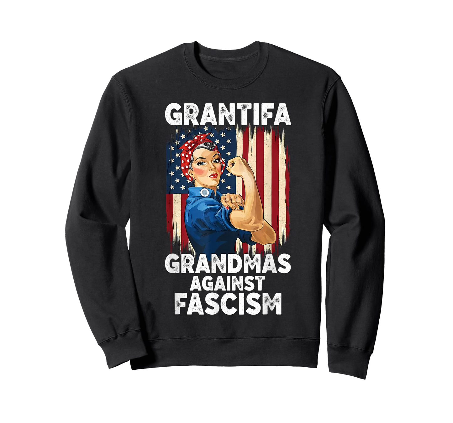 Grantifa Grandmas Against Fascism Feminist Political T-Shirt
