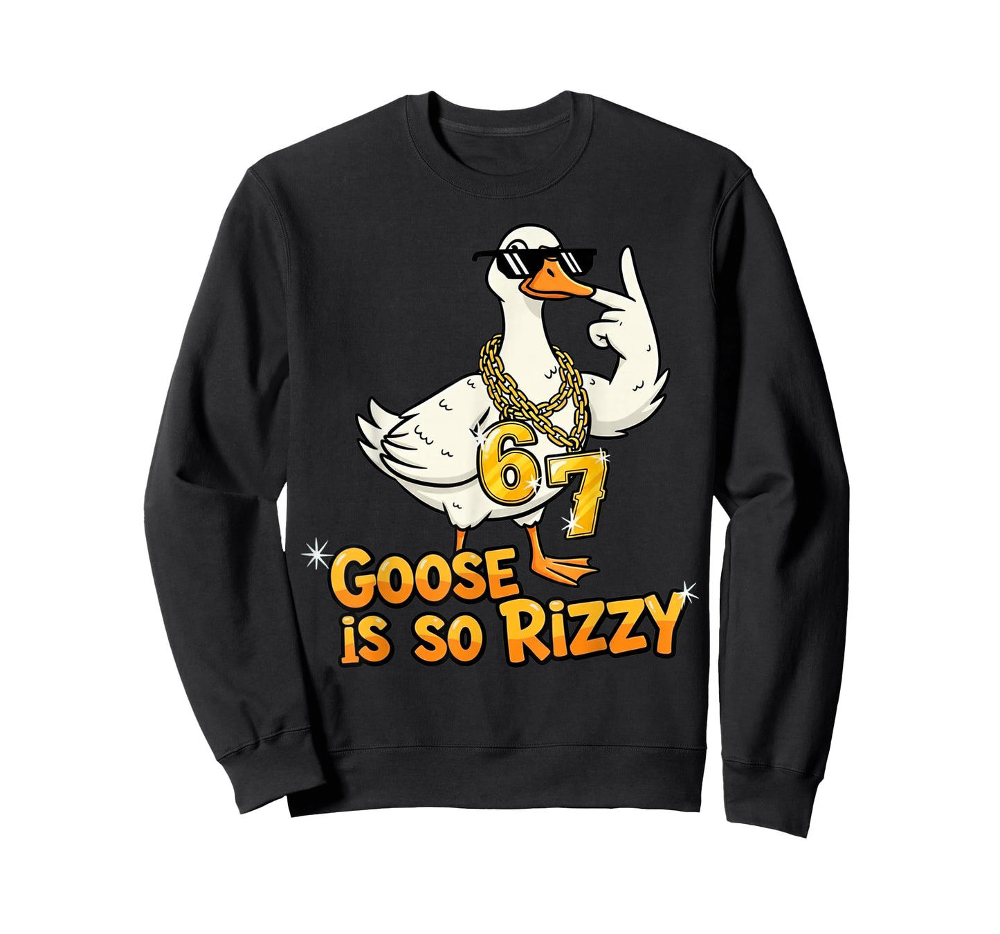Funny Goose is So Rizzy Meme 67 T-Shirt