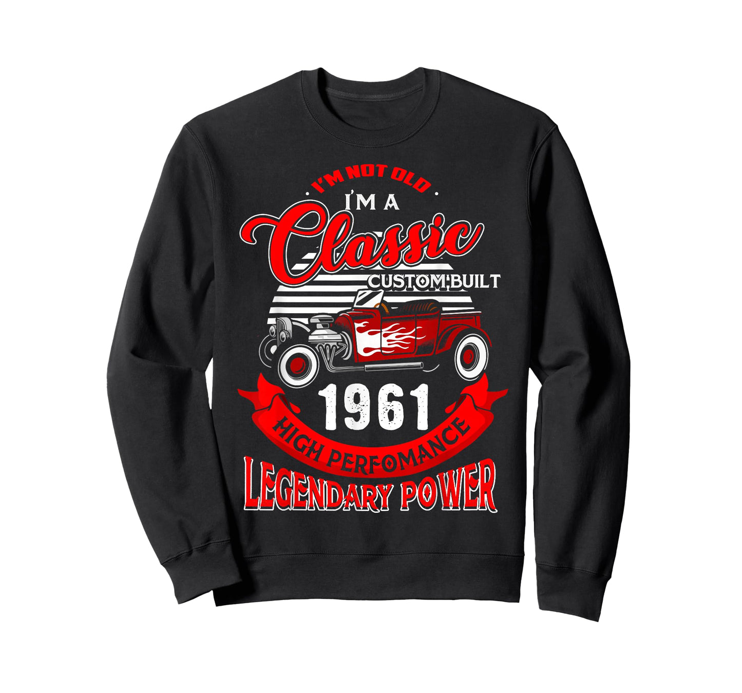 65th Birthday Gift Not Old I Am Classic 1961 65 Years Old T-Shirt