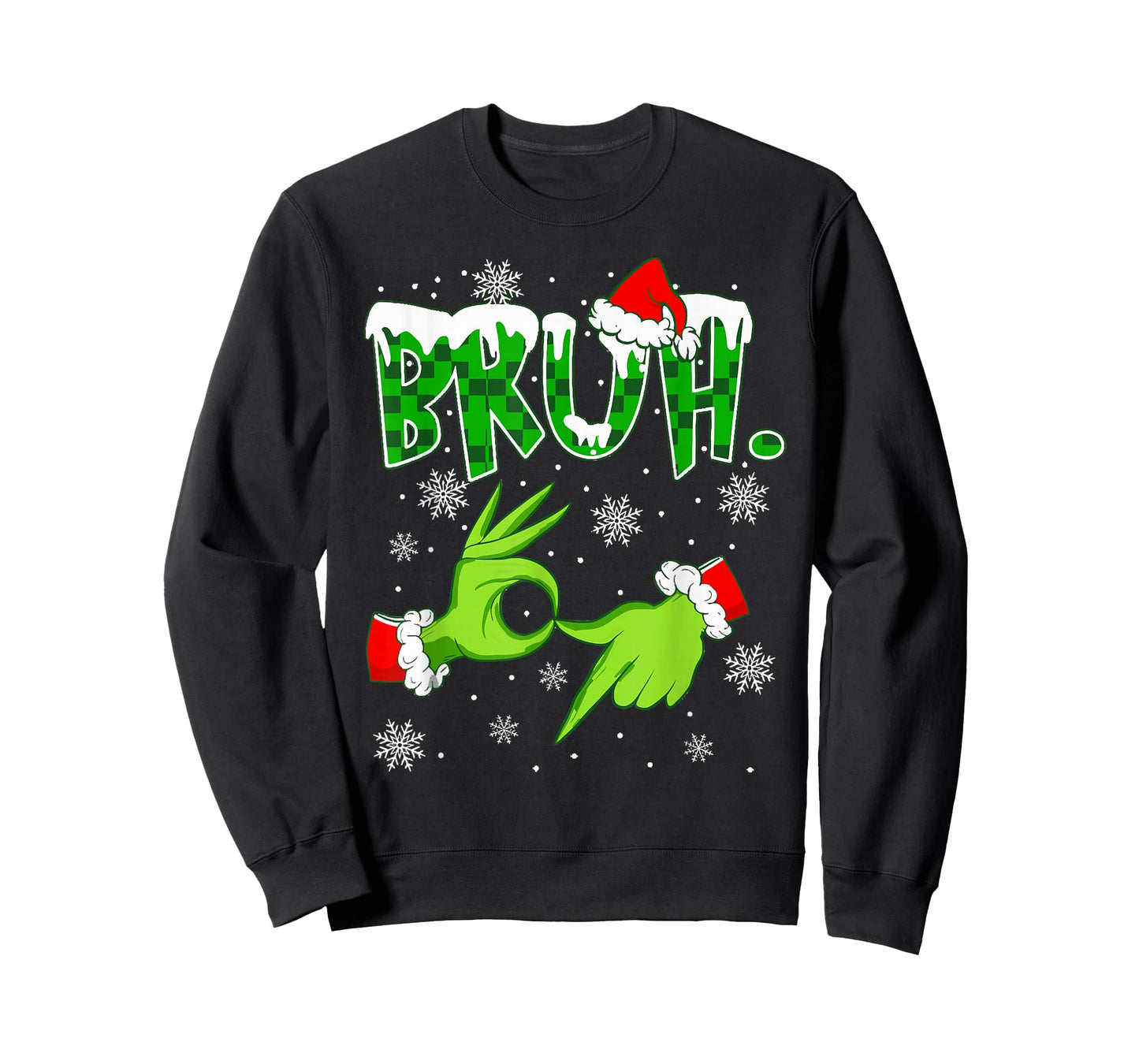 Bruh 67 Six Seven 6 7 Meme Christmas Funny Gen Z Slang T-Shirt