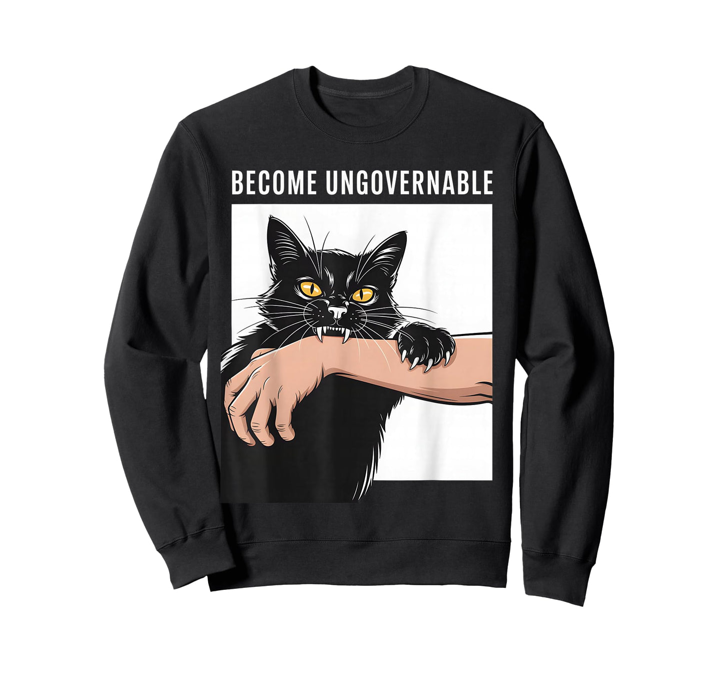 Become Ungovernable Cat T-Shirt