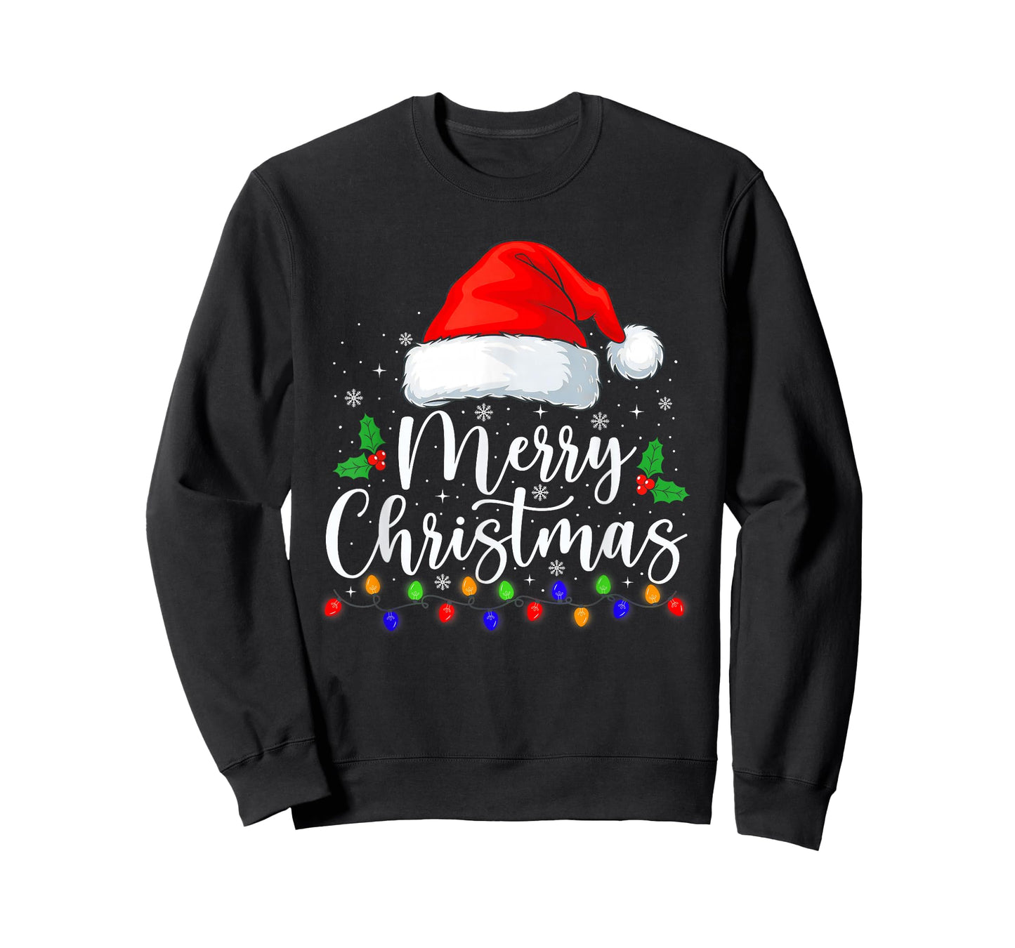 Merry Christmas Family Matching Pajamas Funny Xmas Men Women T-Shirt
