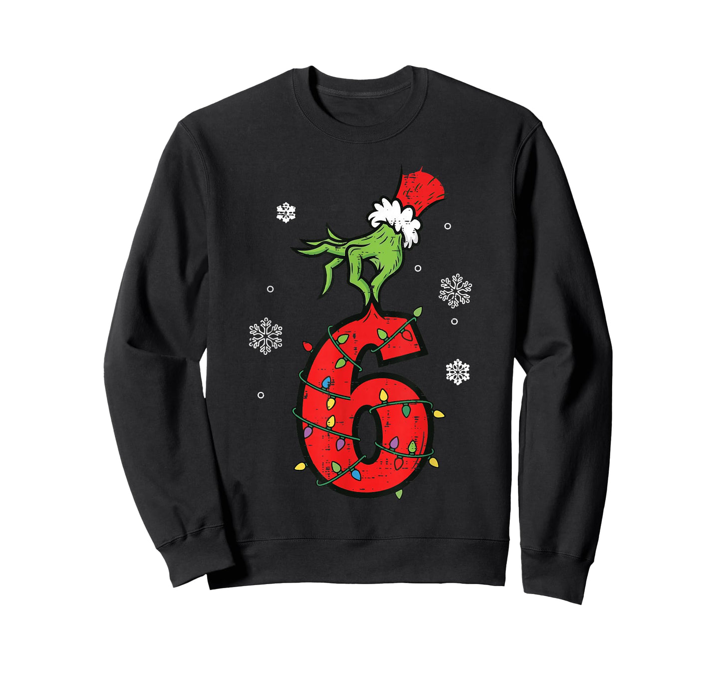 Number 6 Matching 67 Meme 6 7 Christmas Boys Youth Kids T-Shirt