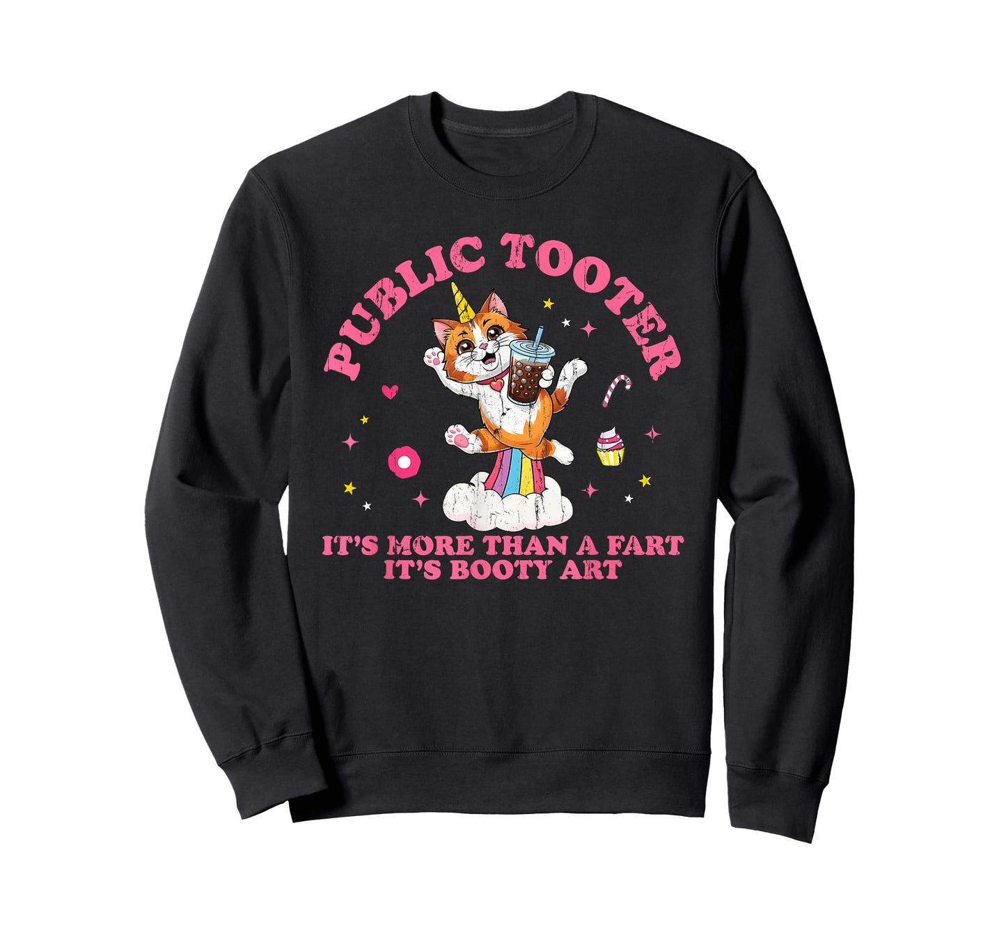 Public Tooter It's More Than A Fart It's Booty Art T-Shirt