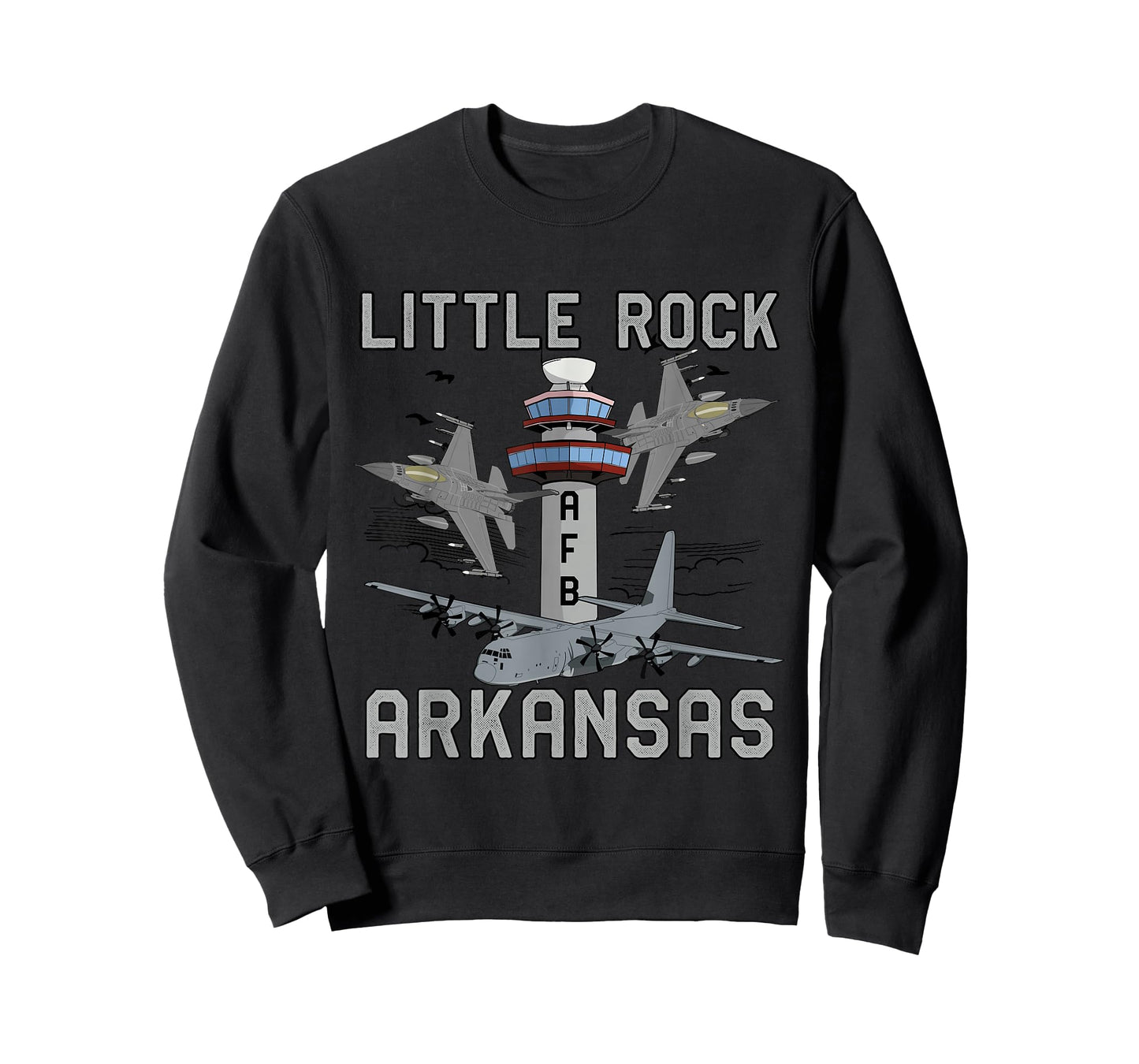 Little Rock AFB Arkansas Air Force Base Airman Veteran Tee T-Shirt