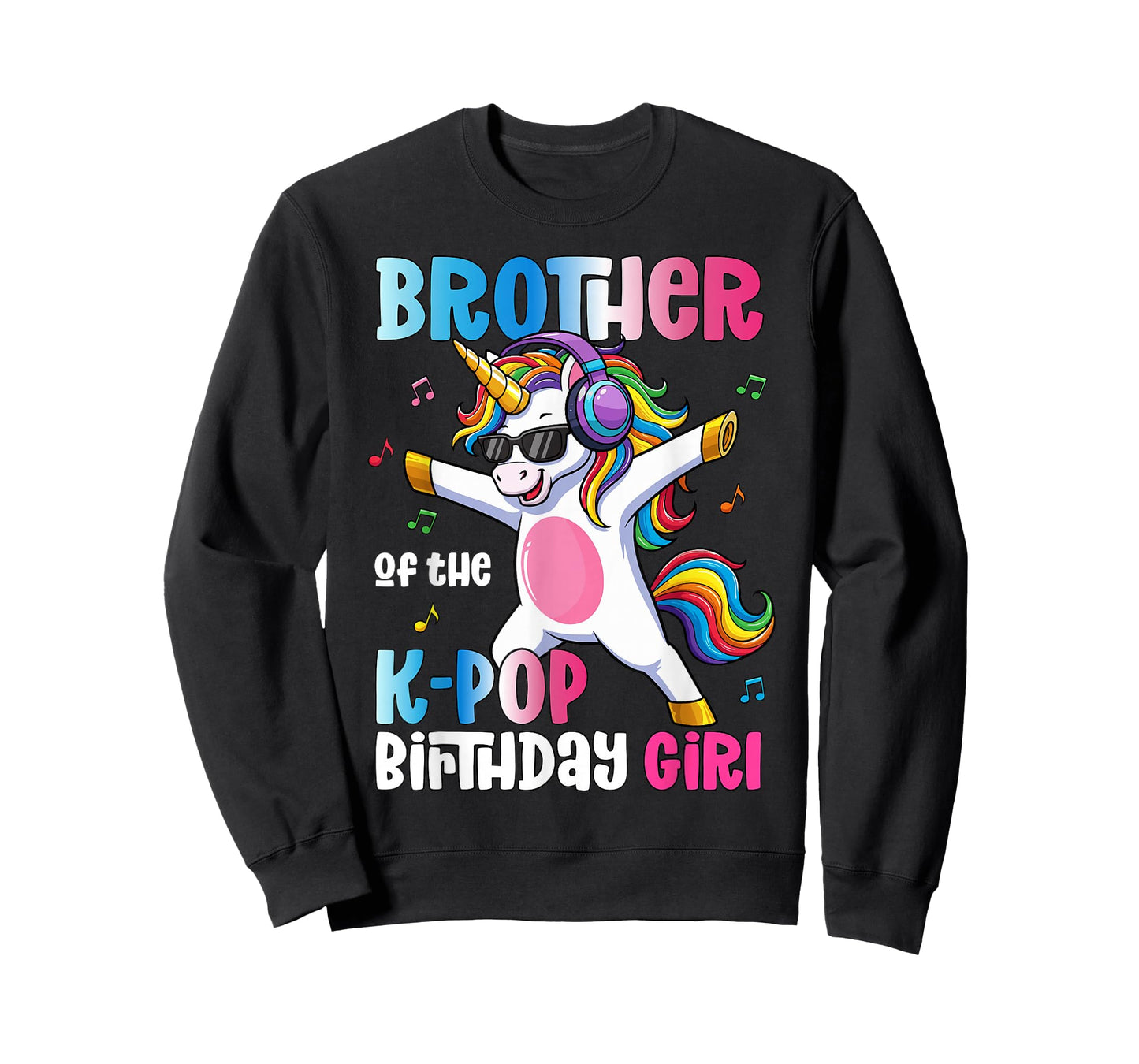 Brother of The K-Pop Birthday Princess Birthday Girl T-Shirt