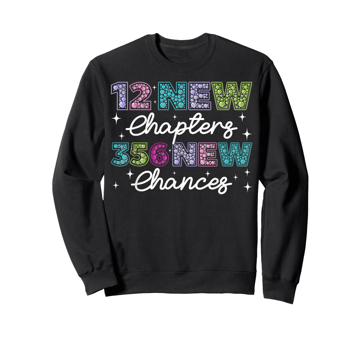 12 New Chapters 365 New Chances Happy New Year 2026 Party T-Shirt