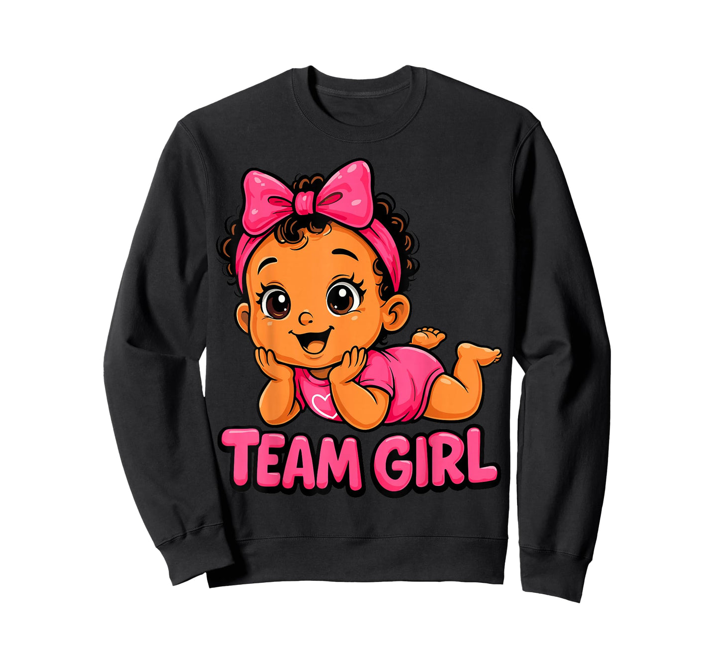 Team Girl Baby Gender Reveal T-Shirt
