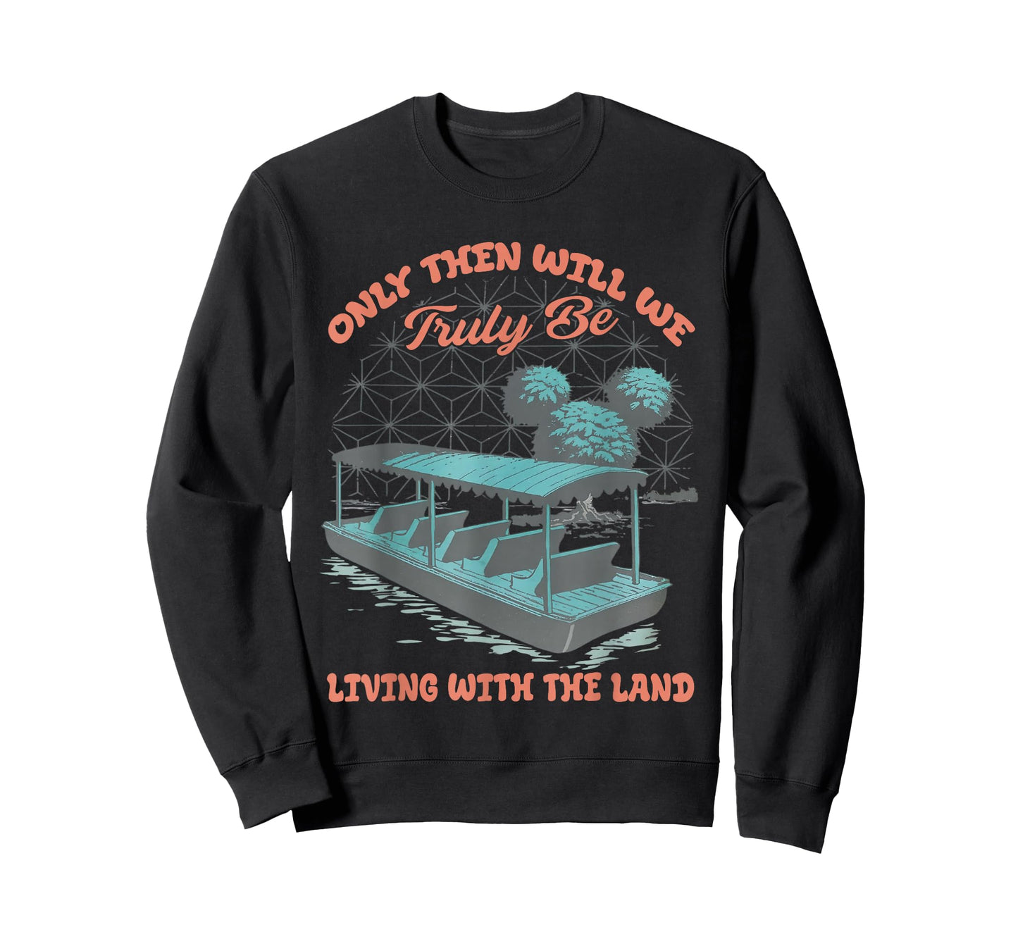 Epcot Boat Nature Truly Living with The Land T-Shirt