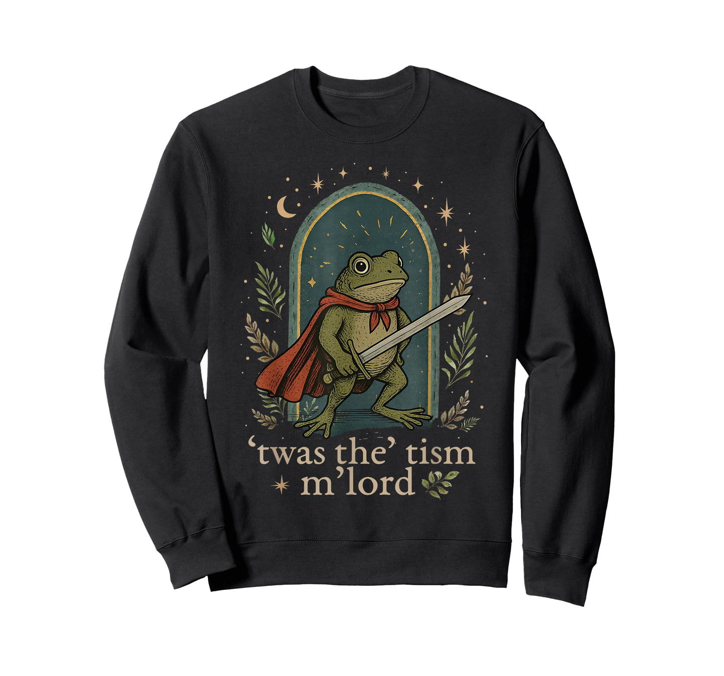 'TWAS The 'Tism M'lord Autism Awareness Autistic Funny Frog T-Shirt