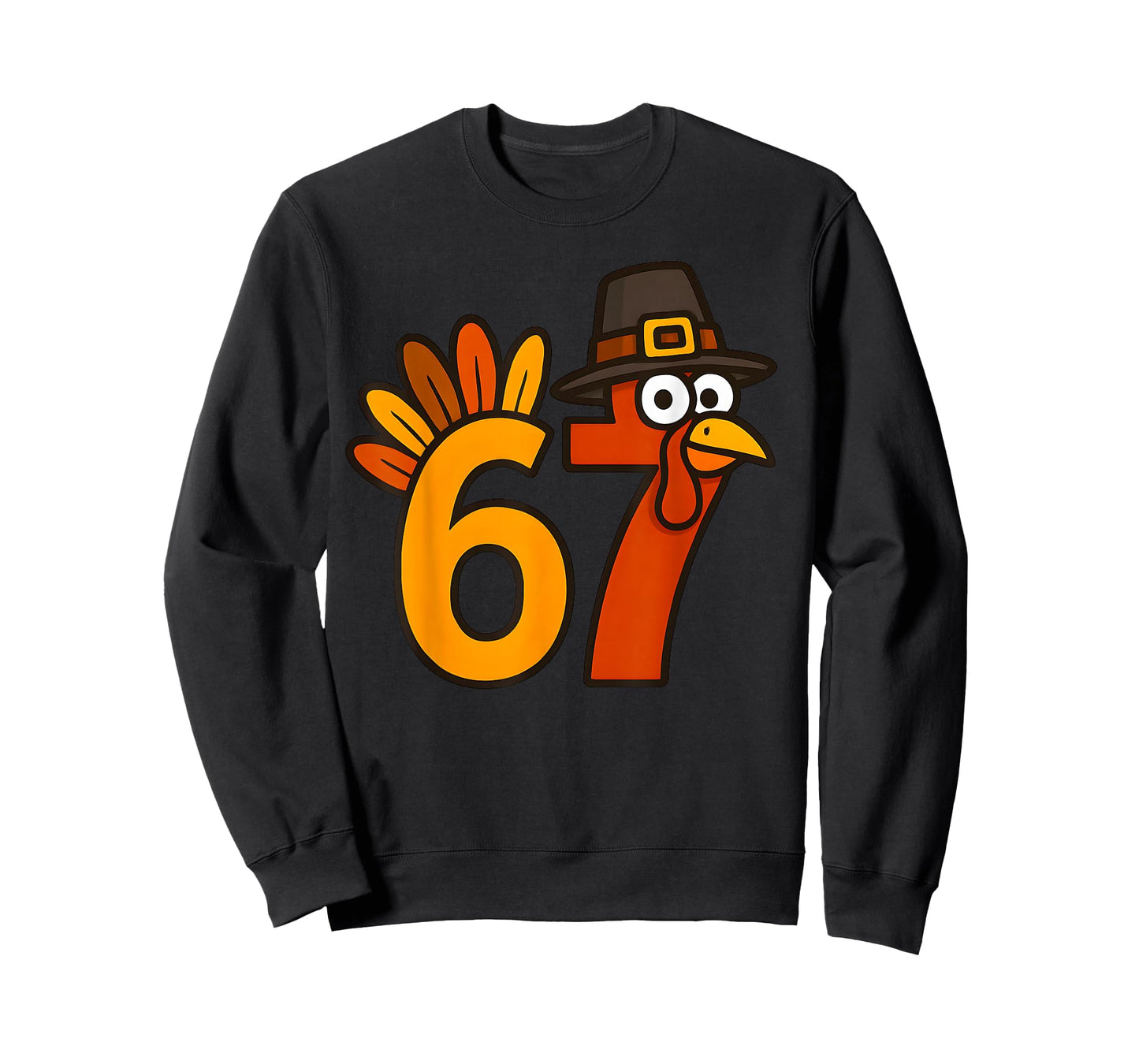 67 Thanksgiving Meme Mason 6 7 Turkey Six Seven Teens Kids T-Shirt