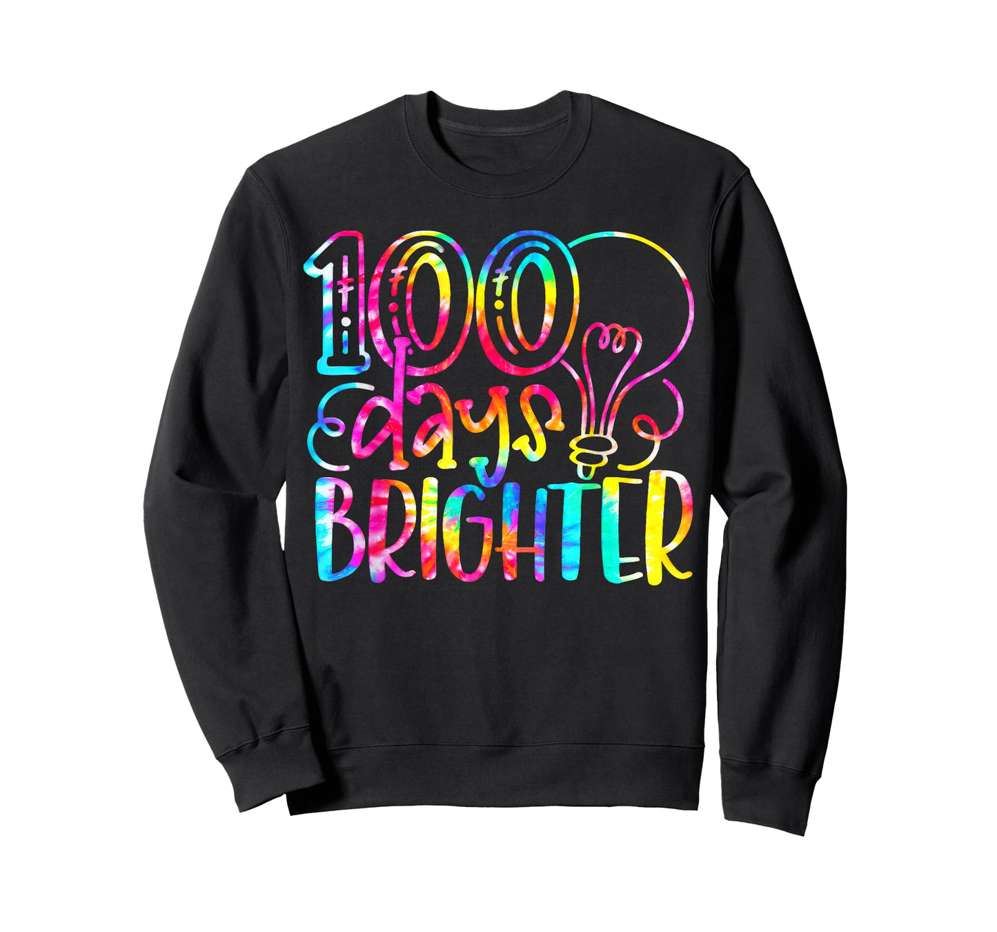 100 Days Brighter Student Happy 100th Day of School T-Shirt
