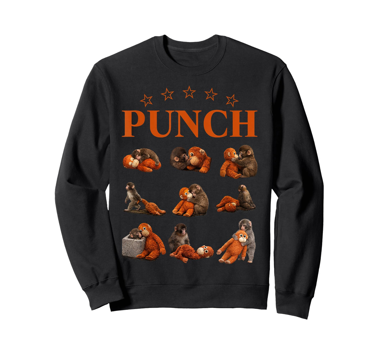 Cute Baby Monkey Named Punch Shirt Punch Monkey Supporter T-Shirt
