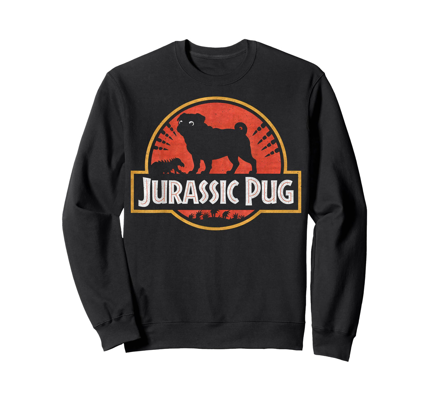 Funny Pugs - Jurassic Pug for Dog Lovers T-Shirt