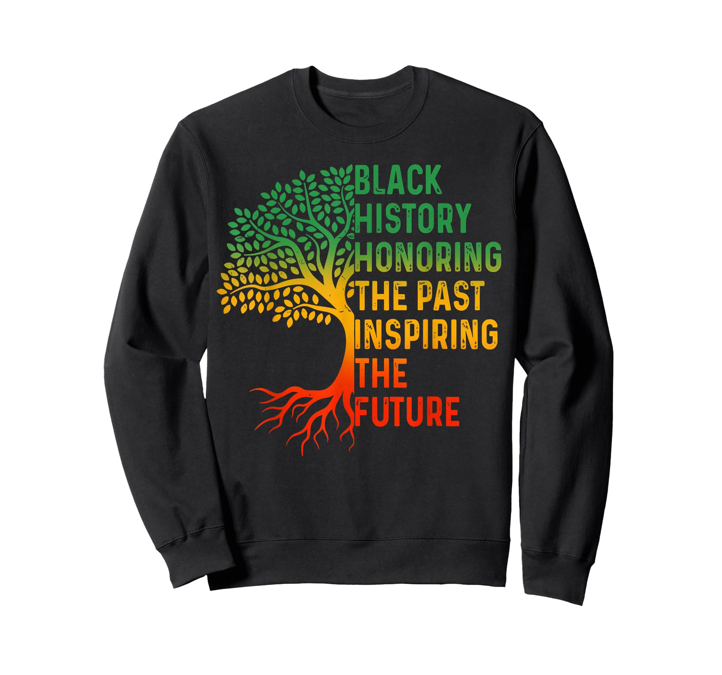 Honoring Past Inspiring Future Men Women Black History Month T-Shirt