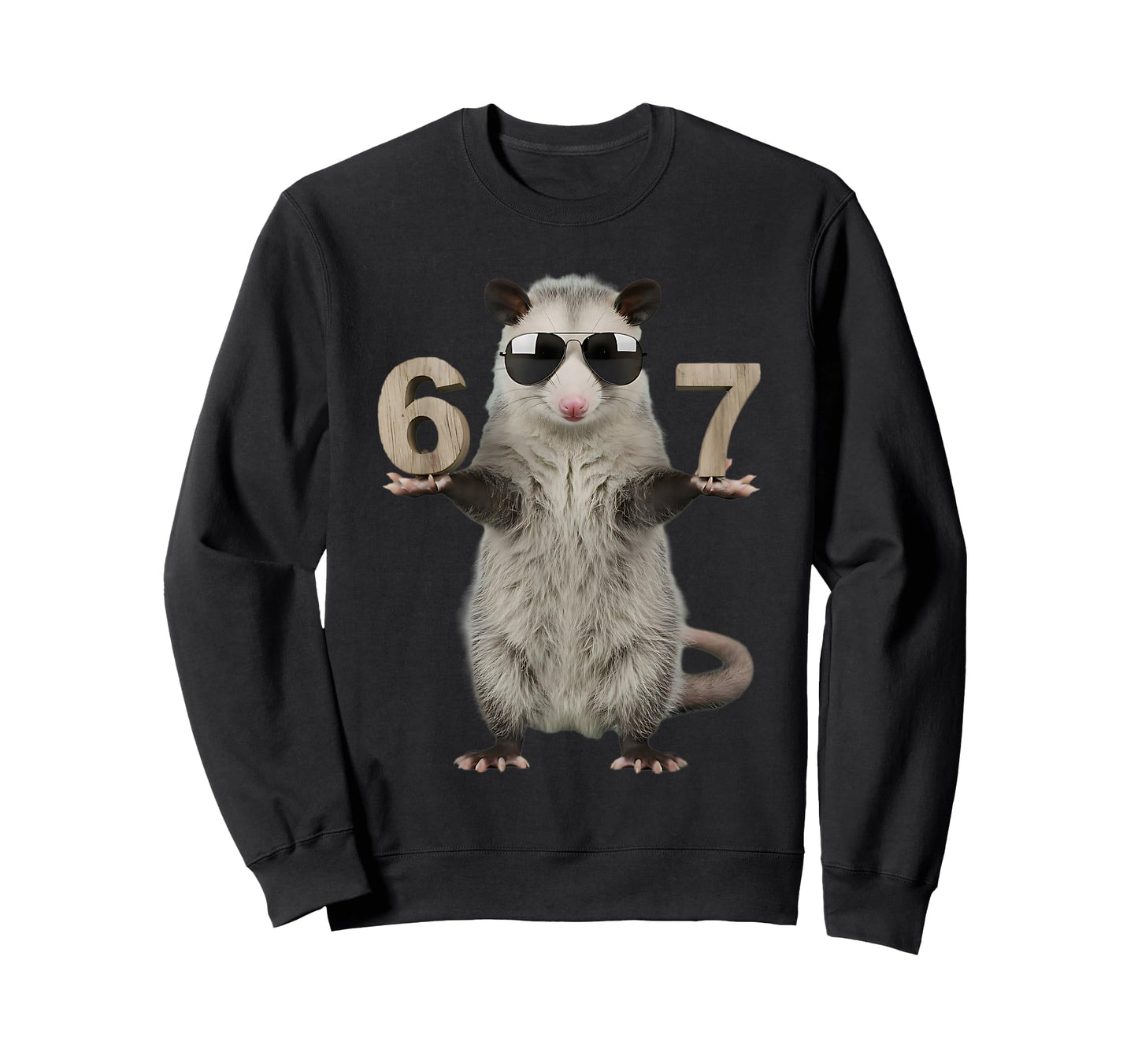 Cute Possum 67 Meme Six Seven 6-7 6/7 6 7 T-Shirt