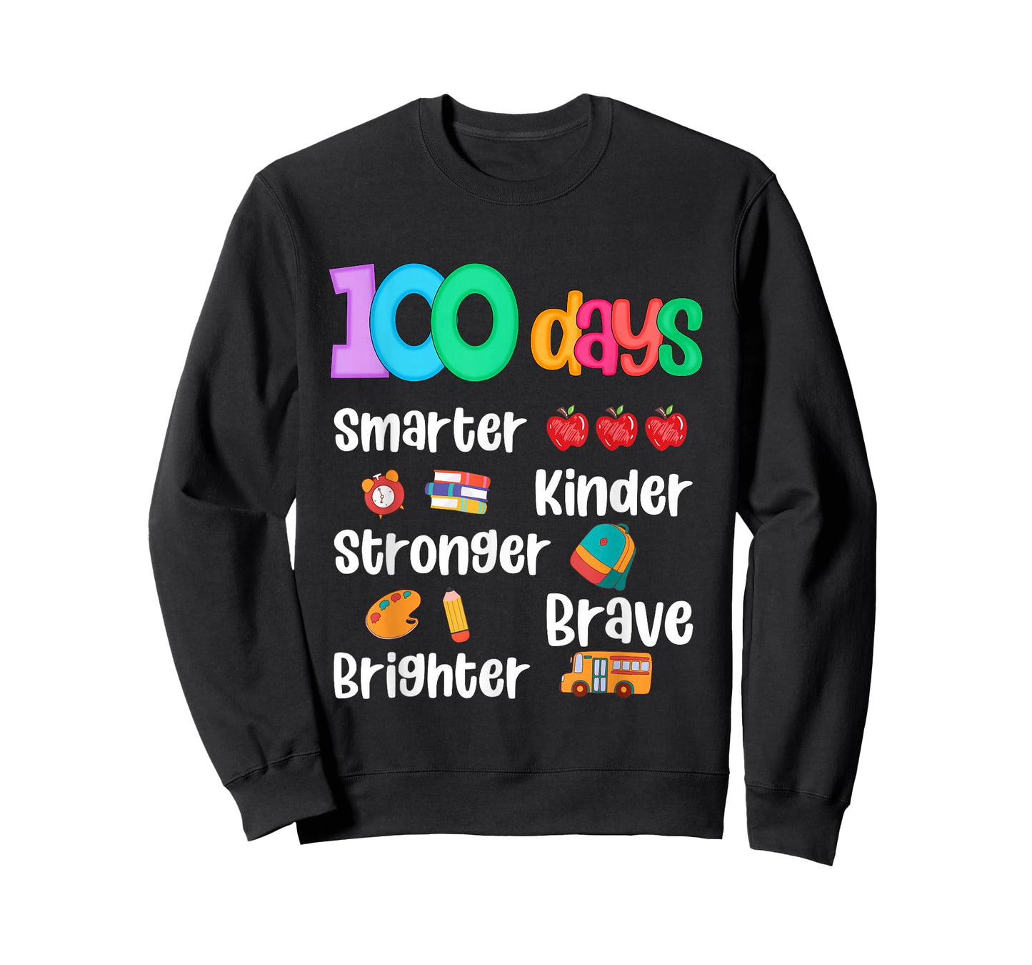 Happy 100 Days of School 100th Day of School Kids Boys Girls T-Shirt
