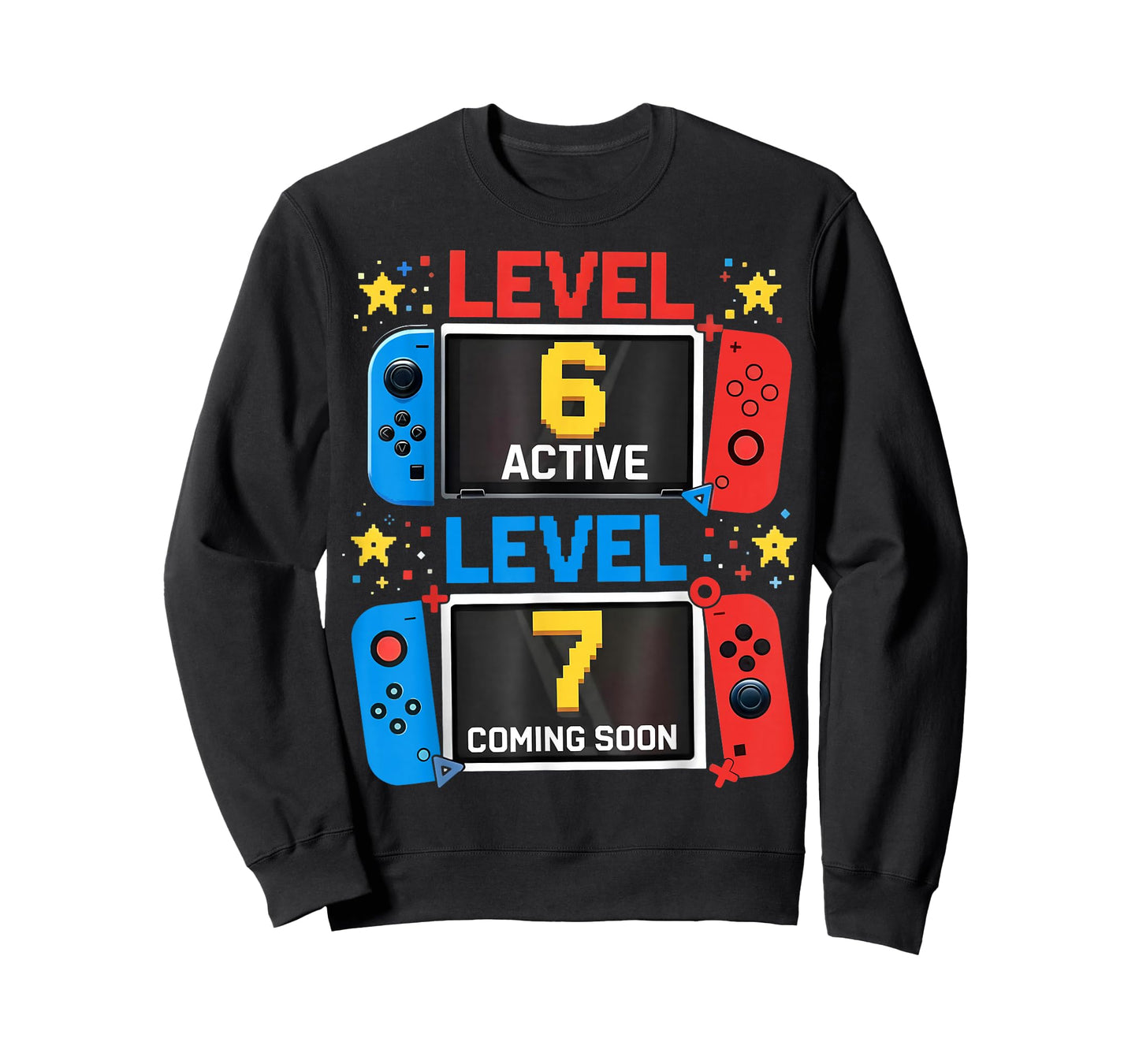 Level 6 Active Level 7 Coming Soon Birthday Boy Gift for Kid T-Shirt