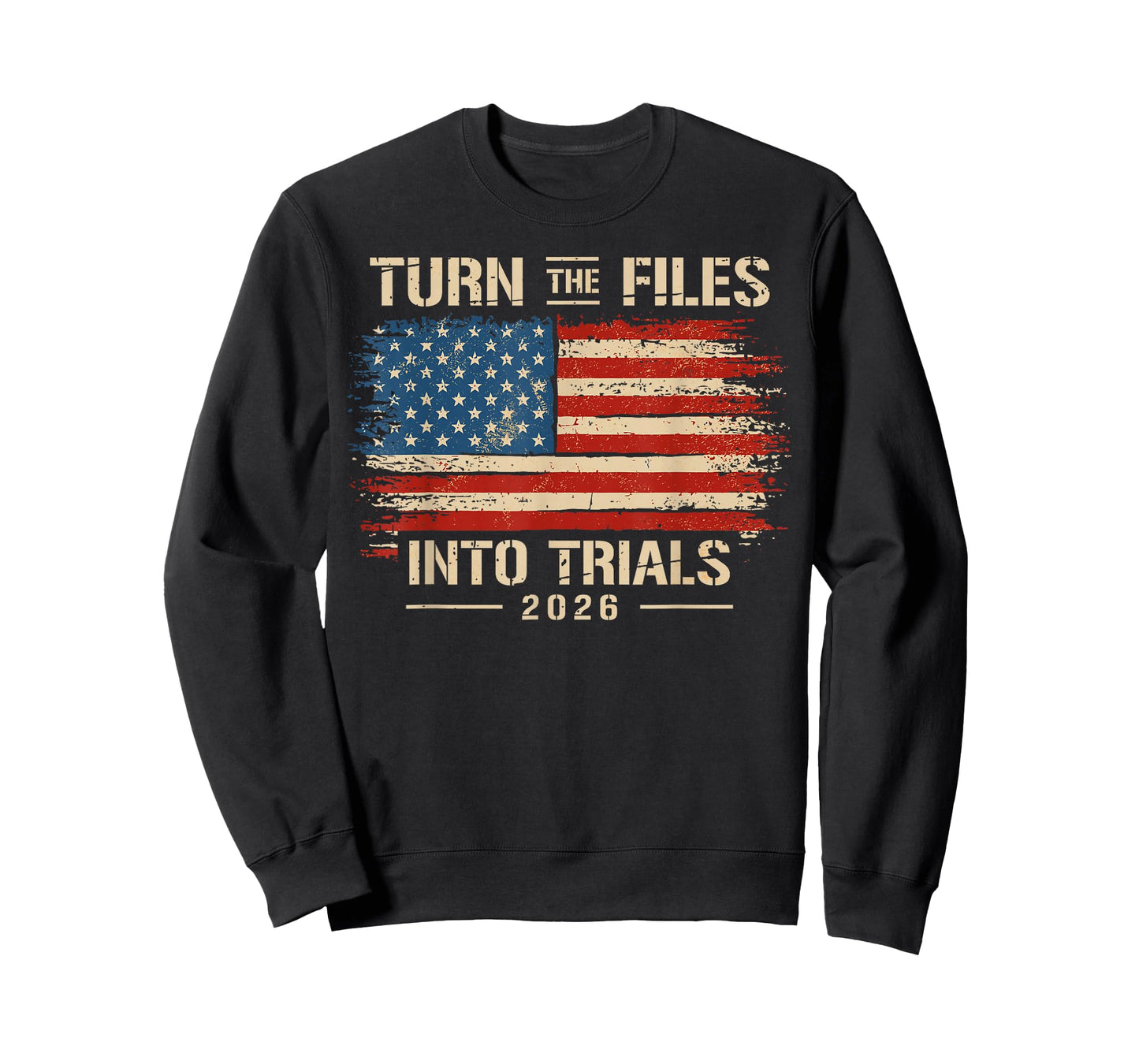 Turn The Files Into The Trials US Flag T-Shirt