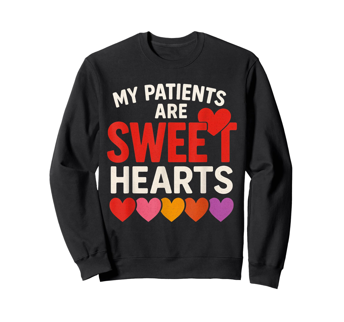 My Patients Sweet Hearts Valentine Day Nurse Scrub Top Women T-Shirt