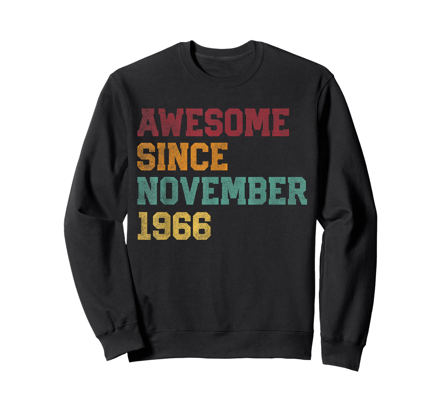 Retro 59th Birthday 59 Years Old Awesome Since November 1966 T-Shirt