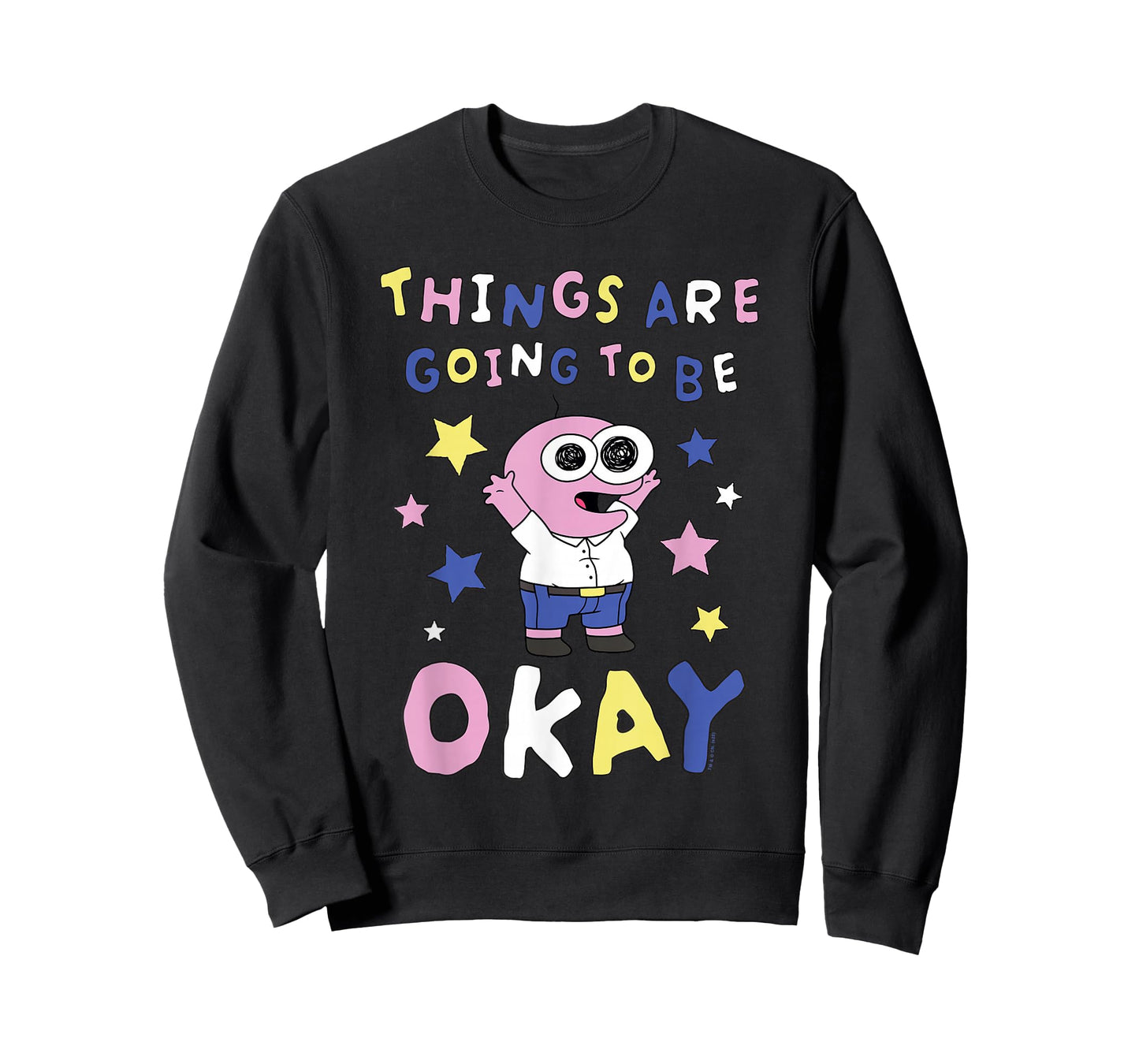 Smiling Friends Things are Going to Be Okay PIM Cartoon T-Shirt