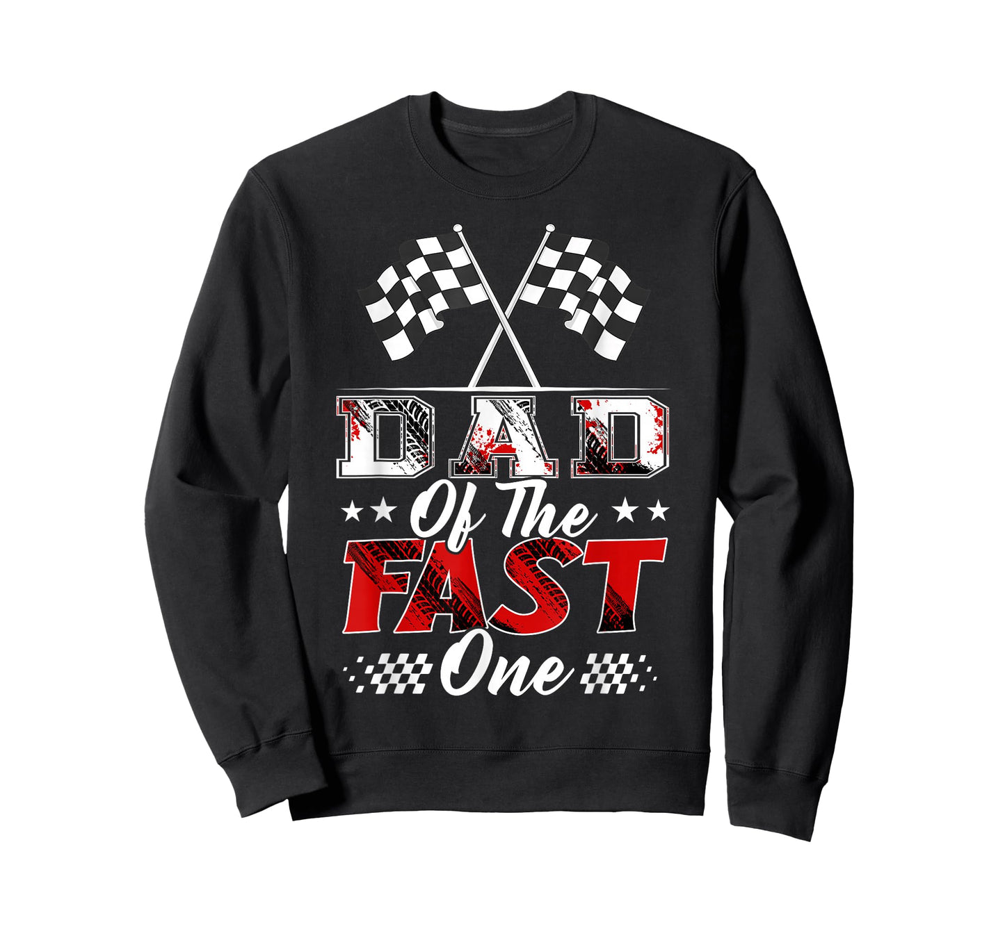 Dad of The Fast One Birthday 1st Race Car Family T-Shirt