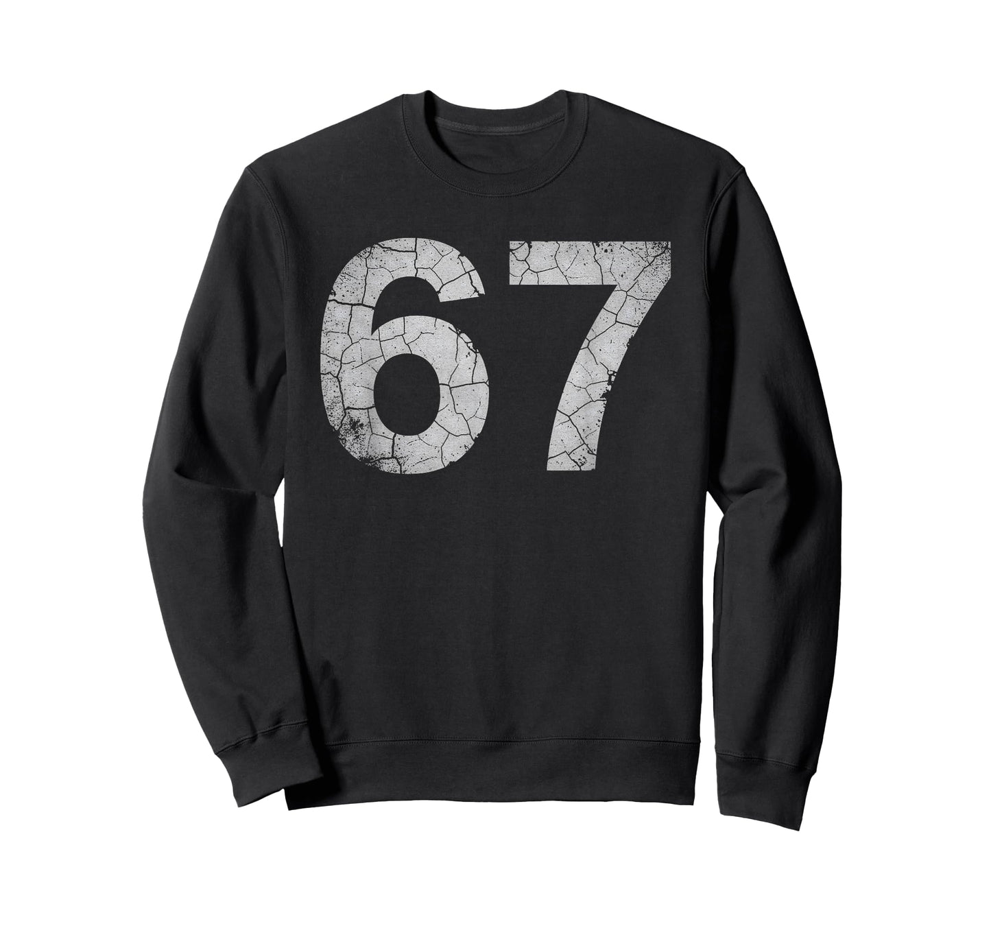Distressed Number 67 Jersey Player Six Seven Meme T-Shirt