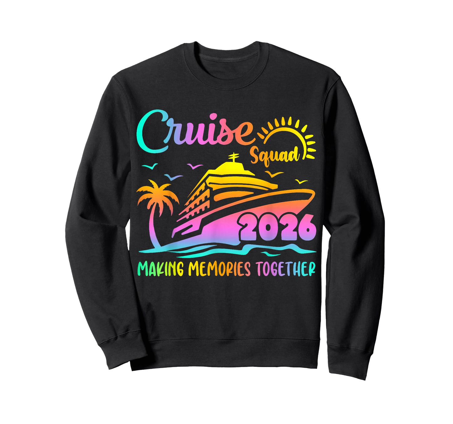 Cruise Squad 2026 Family Friends Vacation Matching Group T-Shirt