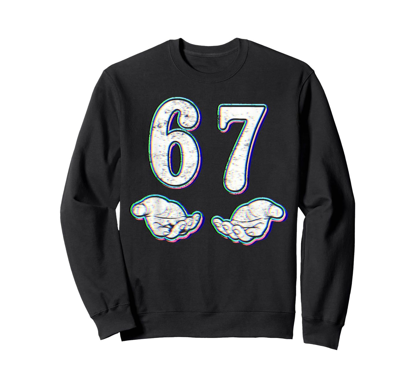 Number 67 Matching Six Seven 6 7 Meme 6-7 Halloween Costume T-Shirt