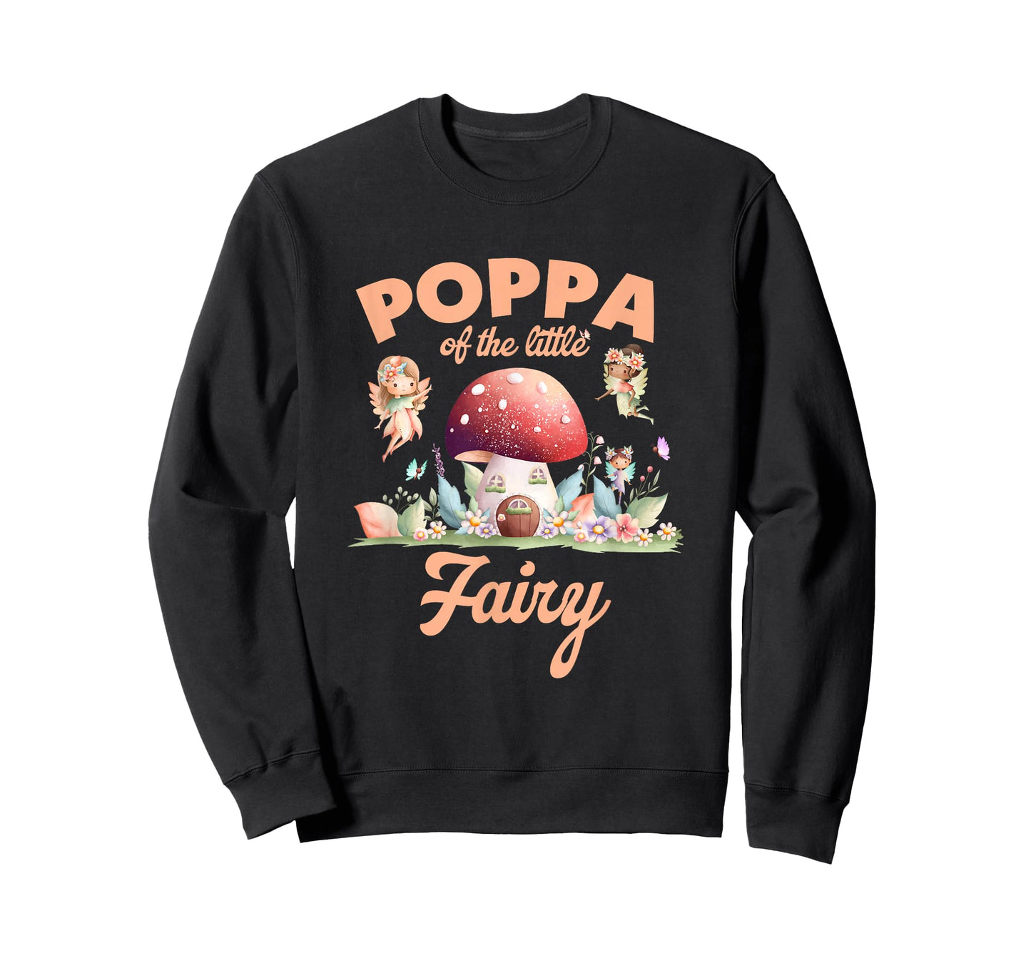 Poppa of The Little Fairy 1St Birthday Girl Fairytale T-Shirt
