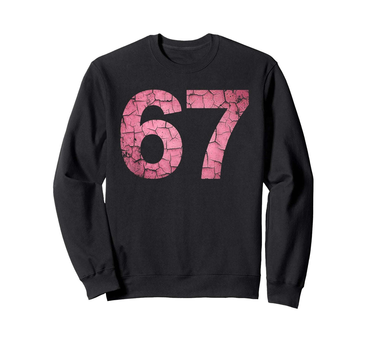Distressed Number 67 Jersey Player Six Seven Meme T-Shirt