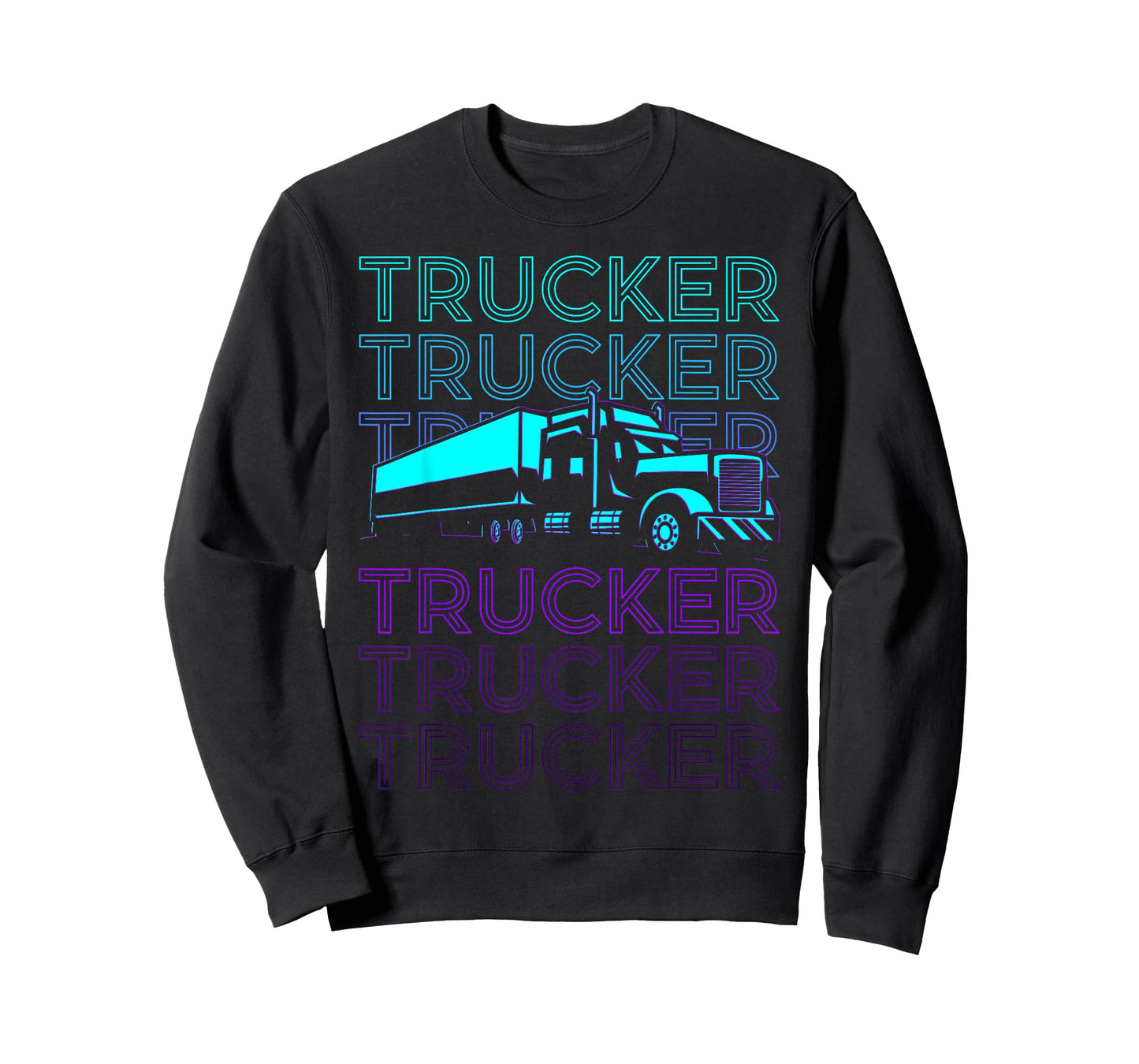 Trucker Truck Driver Retro T-Shirt