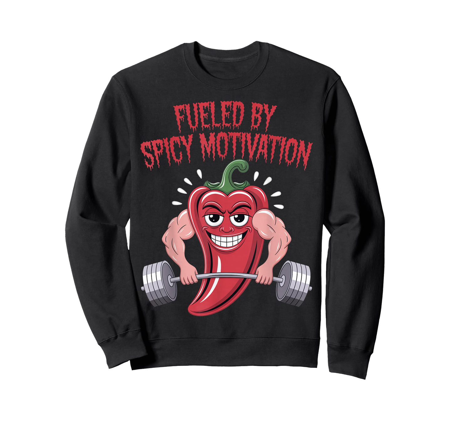 Spicy Pepper Gym Design for Workout Lovers T-Shirt