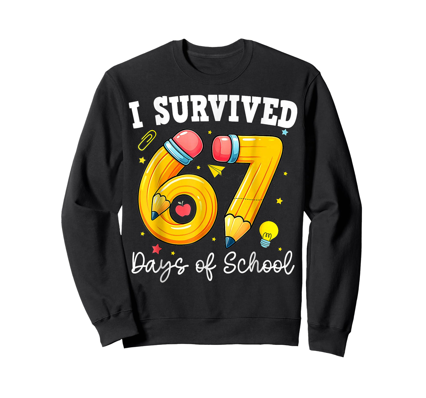 I Survived 67 Days of School Funny 67 Meme Teacher Student T-Shirt