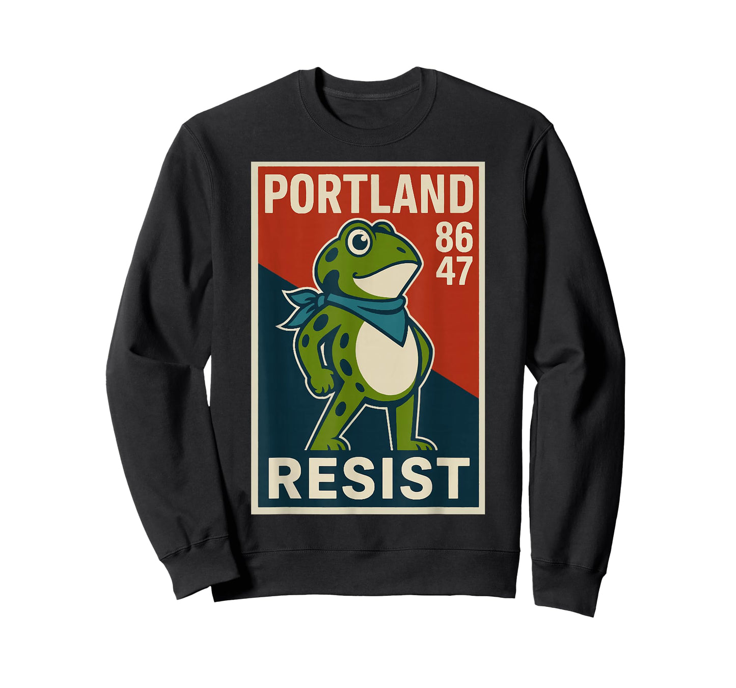 Portland Frog Protest for Men and Women T-Shirt